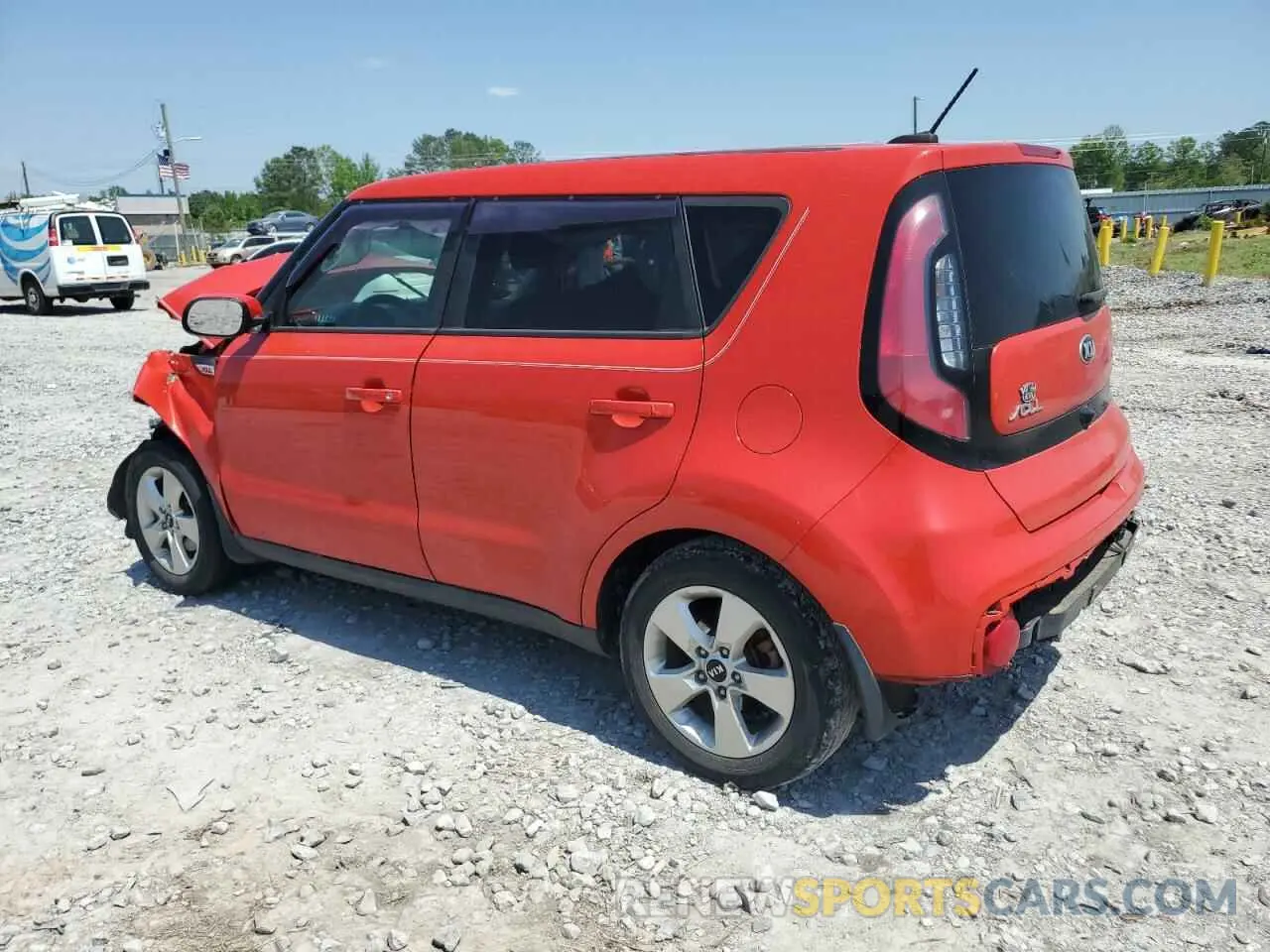 2 fotografías del automóvil dañado KNDJN2A21K7653559 KIA SOUL 2019
