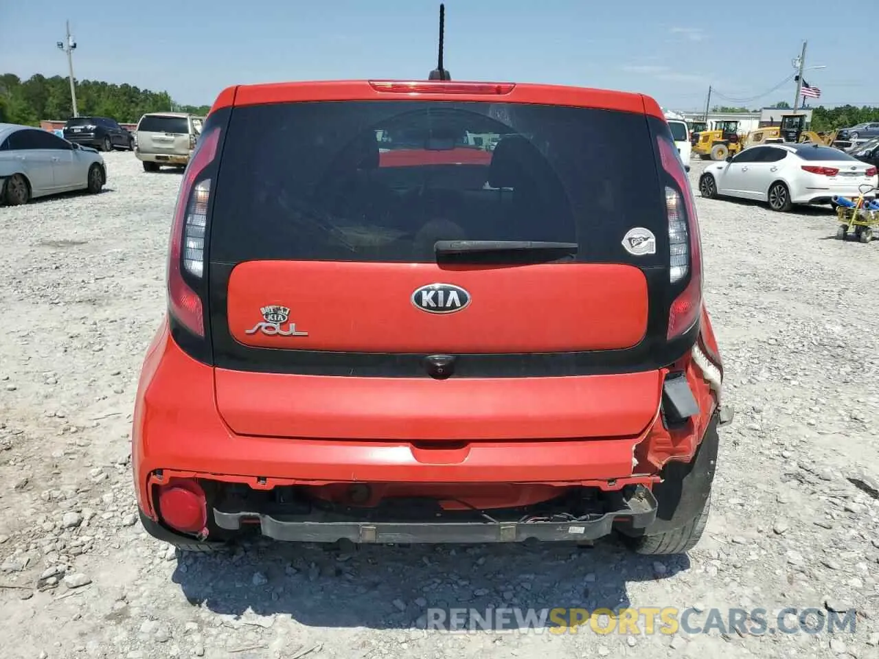 6 fotografías del automóvil dañado KNDJN2A21K7653559 KIA SOUL 2019