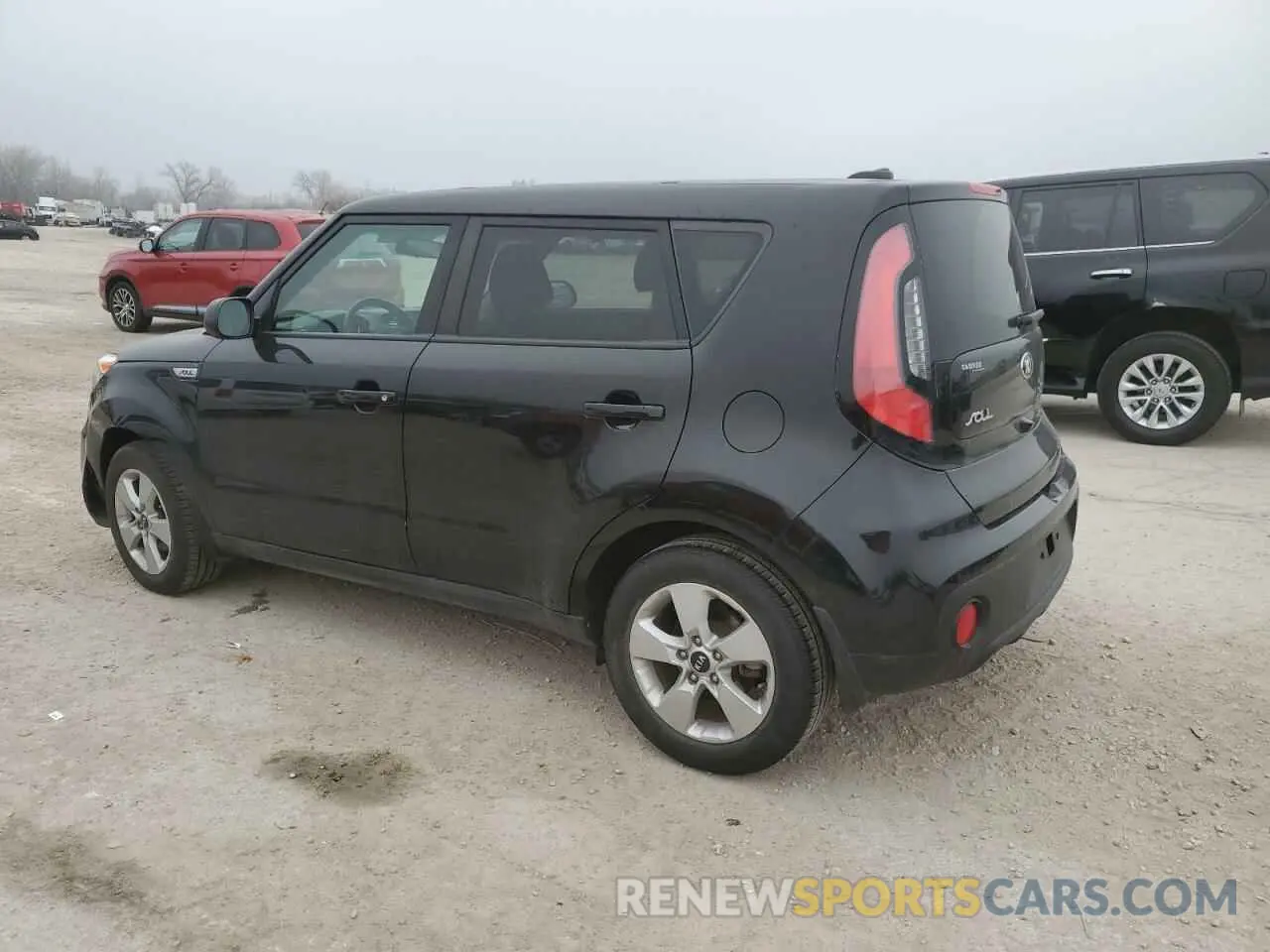2 fotografías del automóvil dañado KNDJN2A21K7663203 KIA SOUL 2019