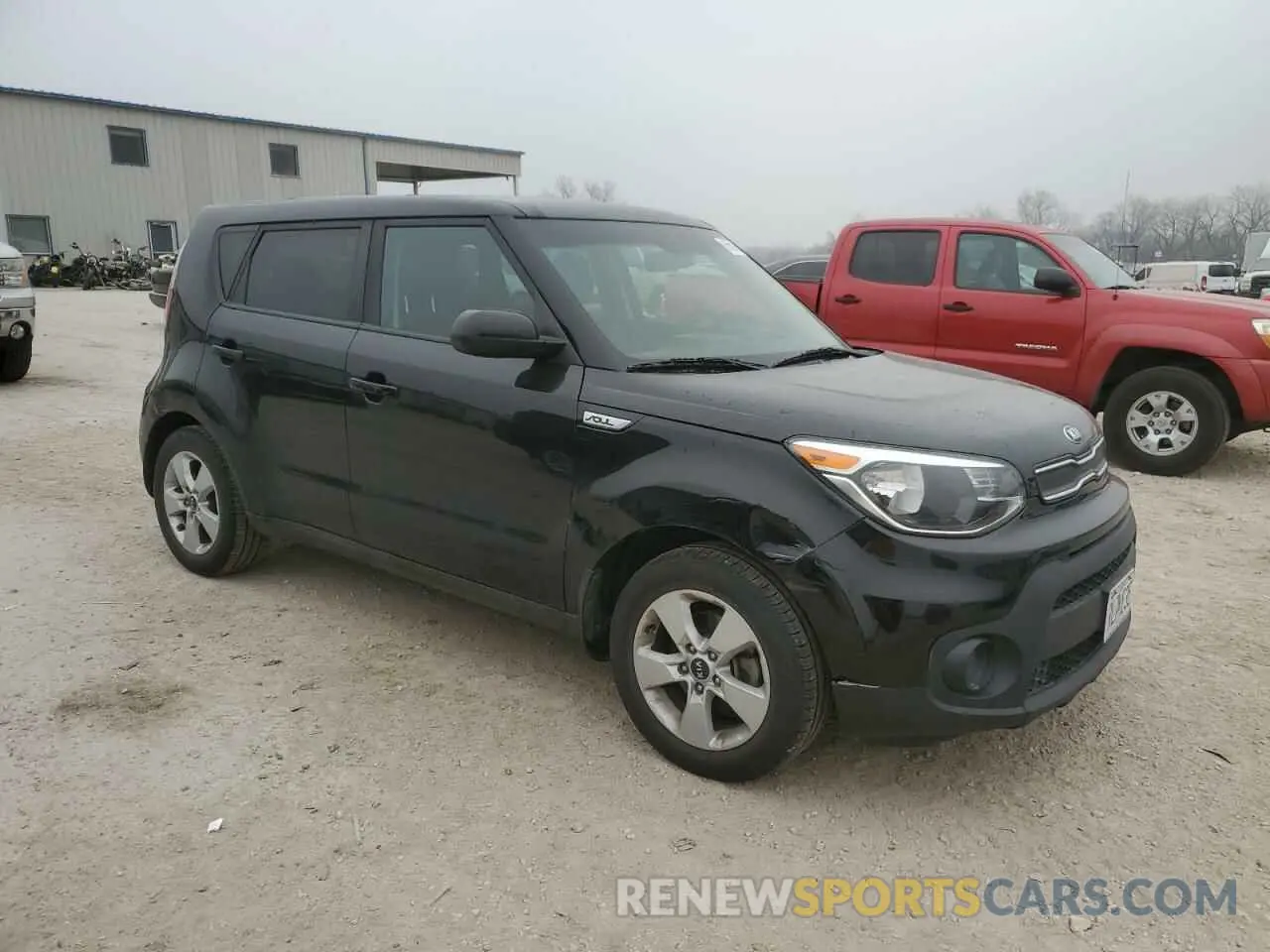 4 fotografías del automóvil dañado KNDJN2A21K7663203 KIA SOUL 2019