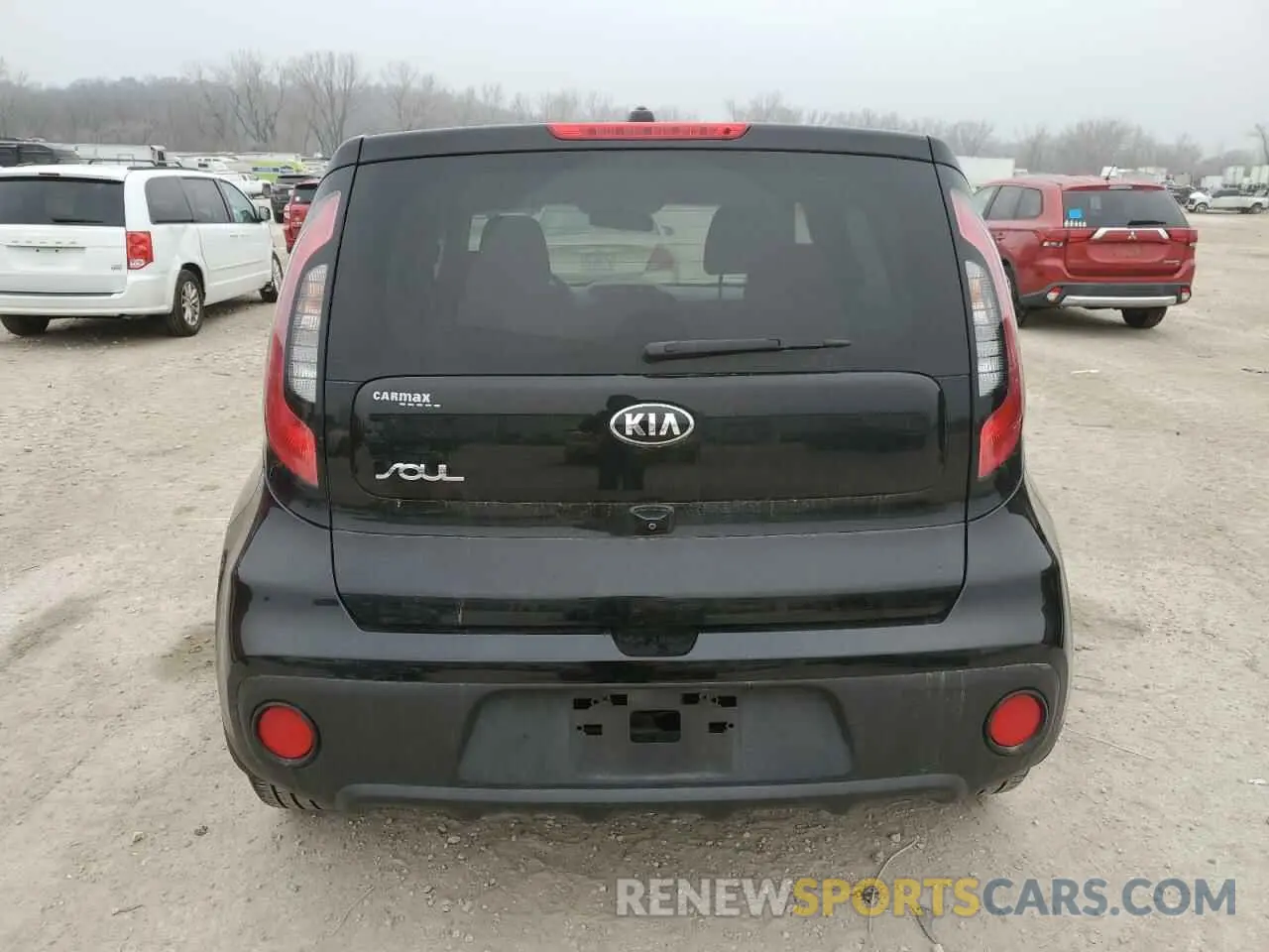 6 fotografías del automóvil dañado KNDJN2A21K7663203 KIA SOUL 2019