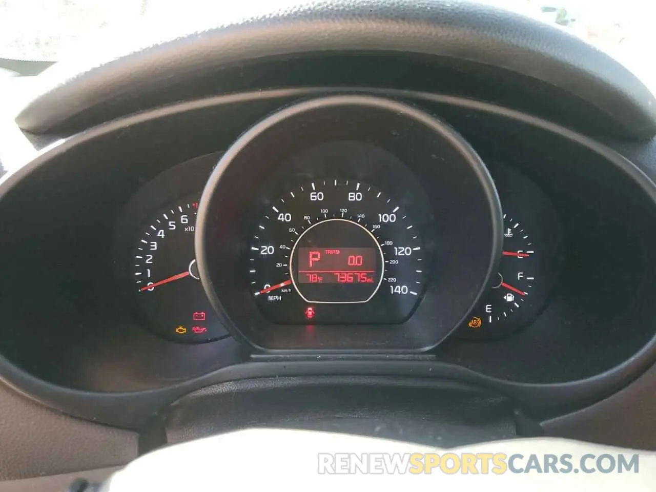 9 fotografías del automóvil dañado KNDJN2A21K7666411 KIA SOUL 2019