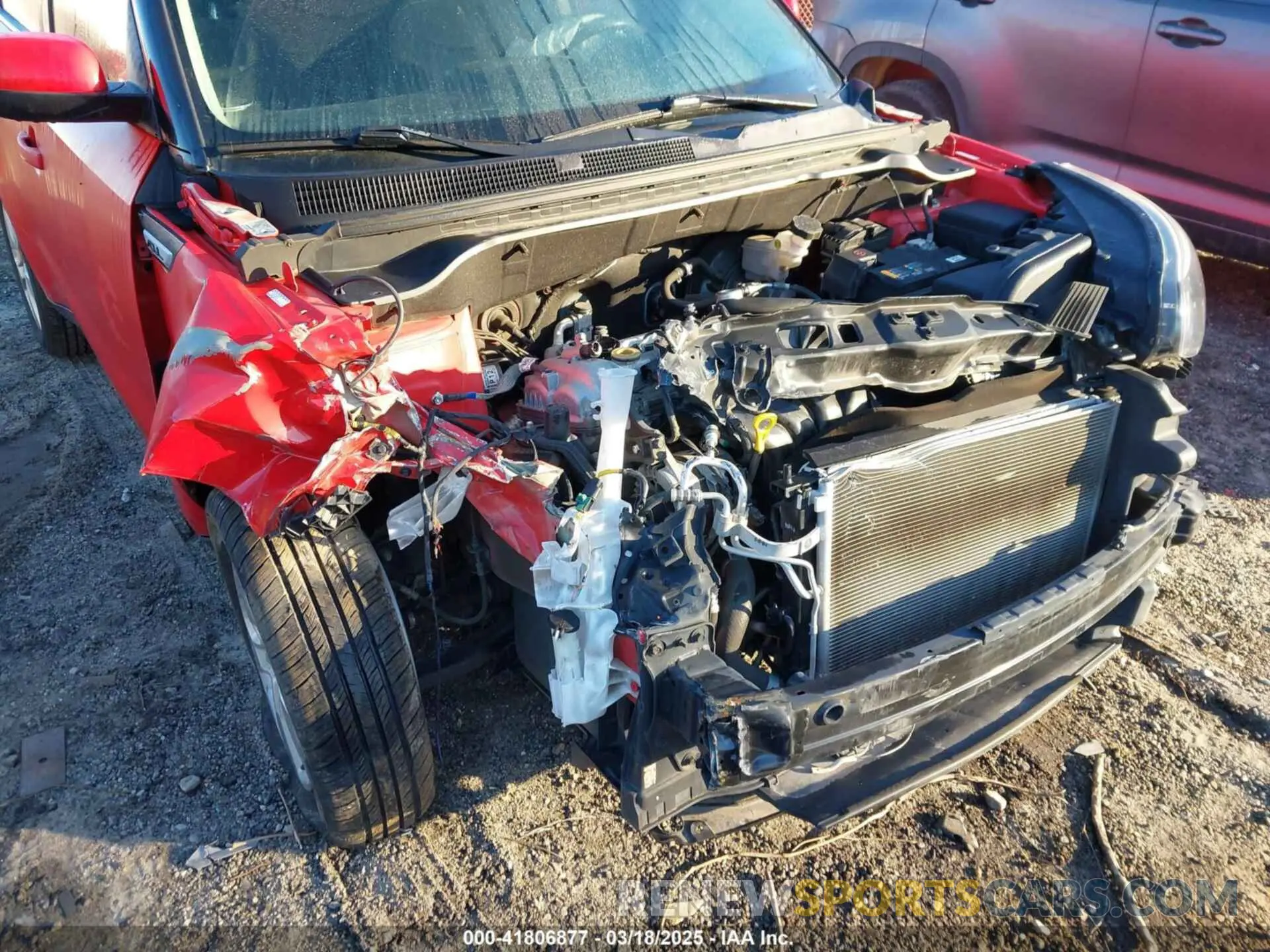 6 fotografías del automóvil dañado KNDJN2A21K7673925 KIA SOUL 2019