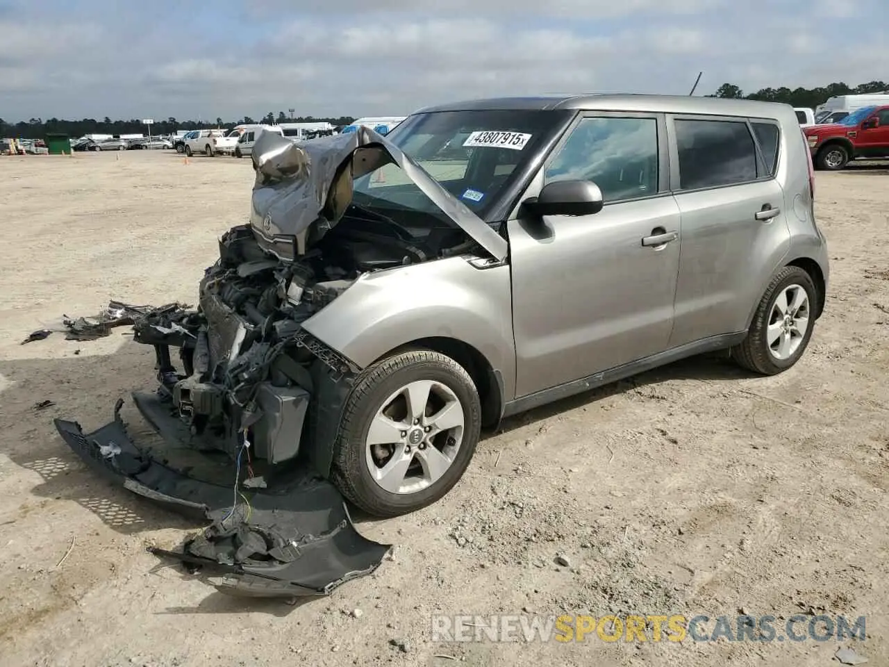 1 fotografías del automóvil dañado KNDJN2A21K7680955 KIA SOUL 2019
