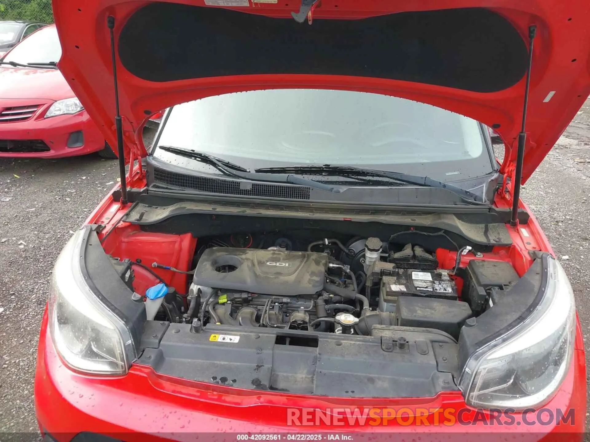 10 fotografías del automóvil dañado KNDJN2A21K7686187 KIA SOUL 2019