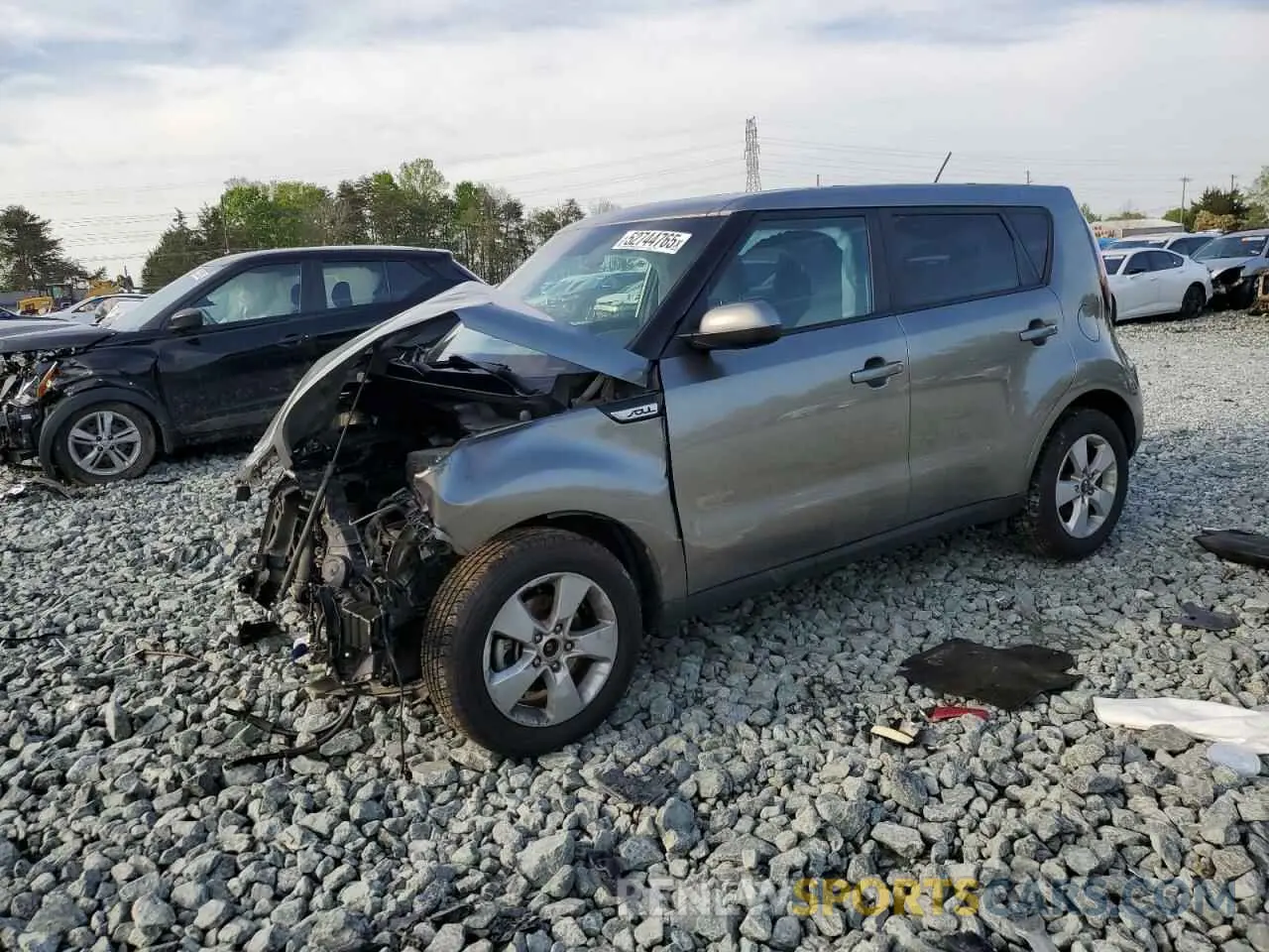 1 fotografías del automóvil dañado KNDJN2A22K7637757 KIA SOUL 2019