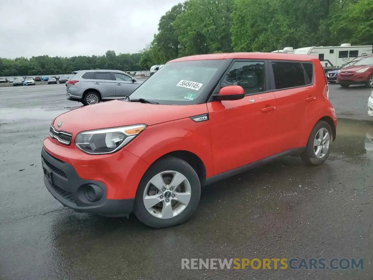 1 fotografías del automóvil dañado KNDJN2A22K7654493 KIA SOUL 2019