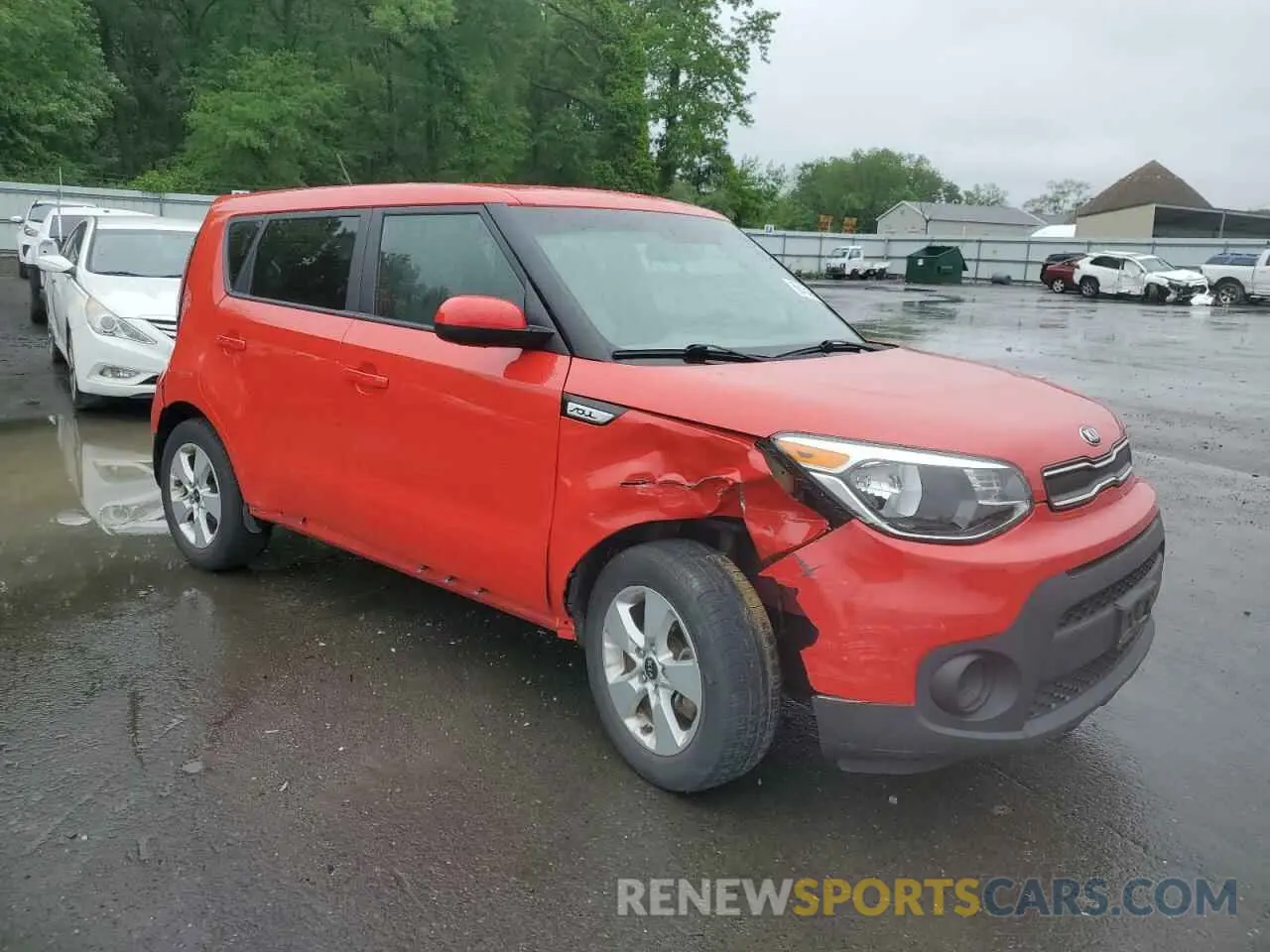 4 fotografías del automóvil dañado KNDJN2A22K7654493 KIA SOUL 2019