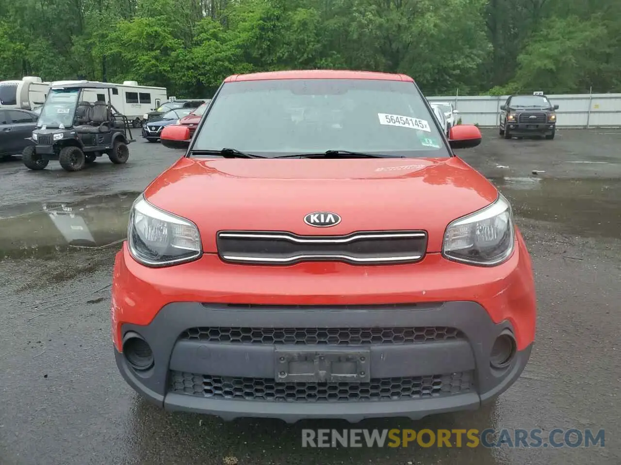 5 fotografías del automóvil dañado KNDJN2A22K7654493 KIA SOUL 2019