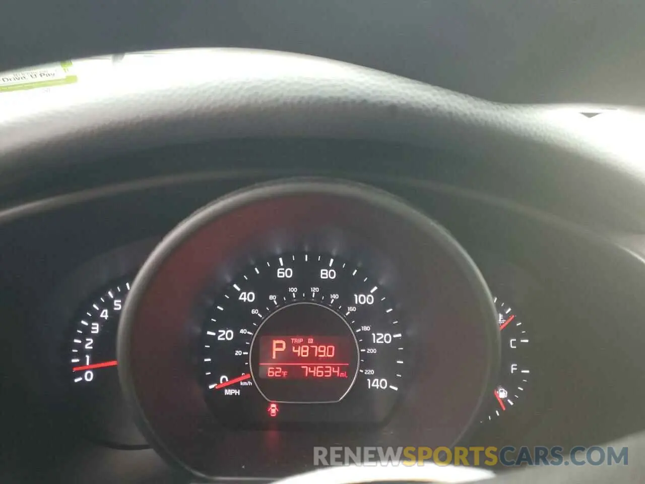 9 fotografías del automóvil dañado KNDJN2A22K7654493 KIA SOUL 2019