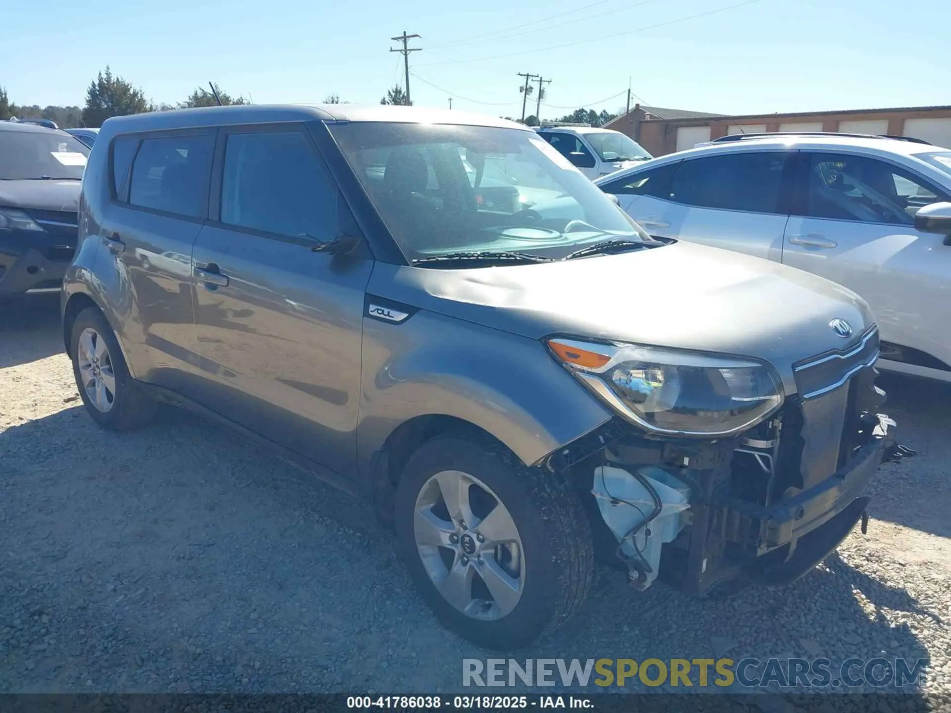 1 fotografías del automóvil dañado KNDJN2A22K7655448 KIA SOUL 2019