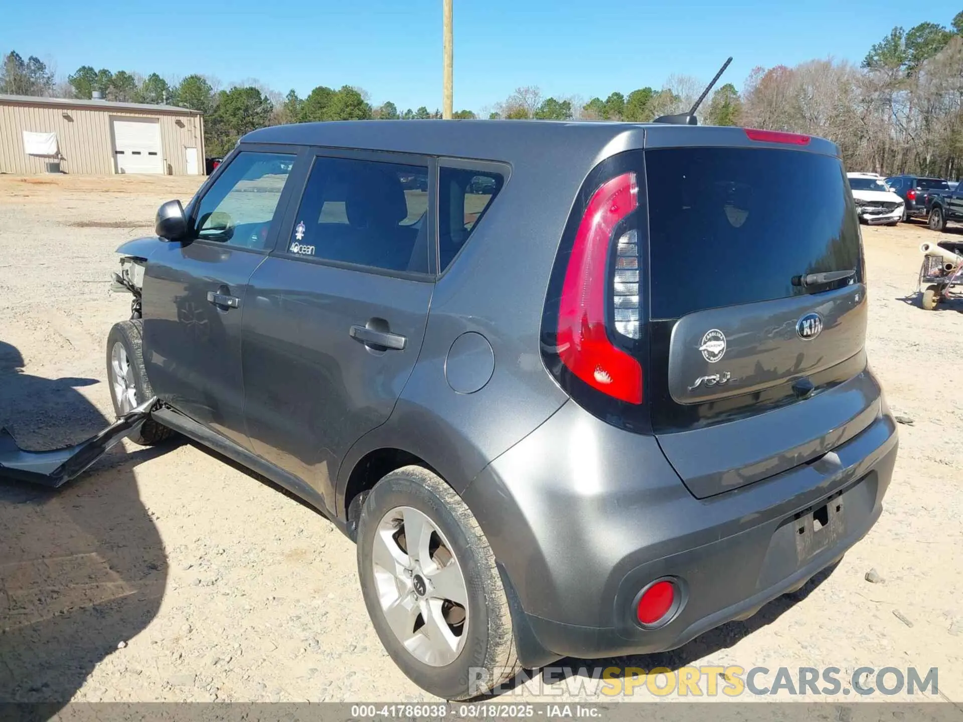 3 fotografías del automóvil dañado KNDJN2A22K7655448 KIA SOUL 2019