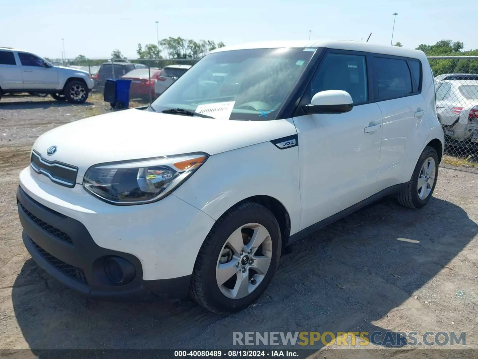 2 fotografías del automóvil dañado KNDJN2A22K7685999 KIA SOUL 2019