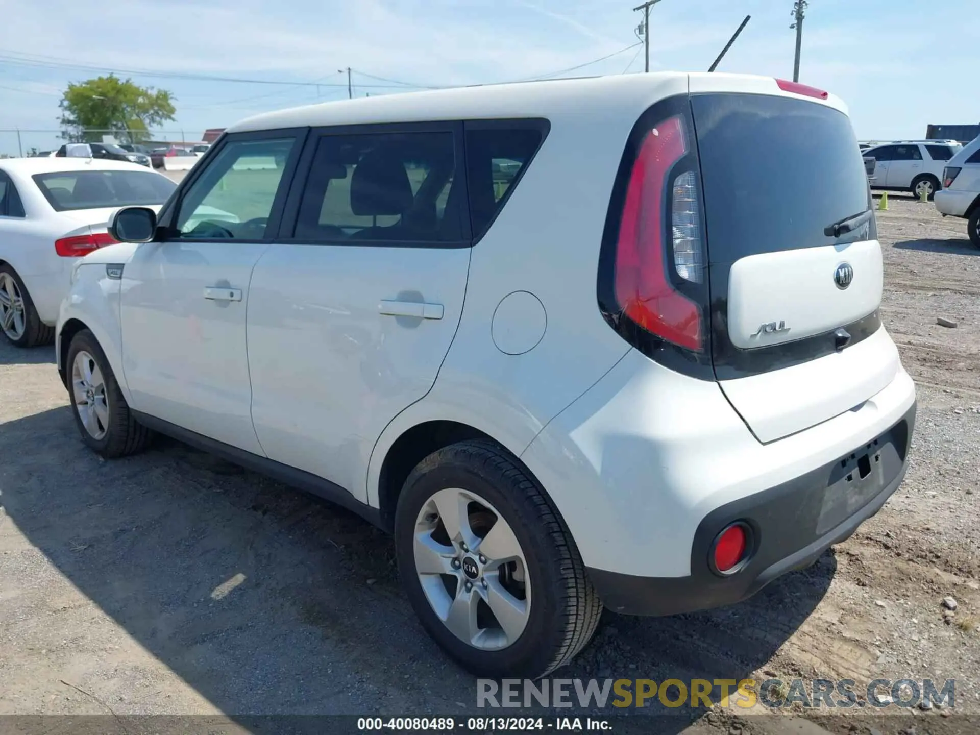 3 fotografías del automóvil dañado KNDJN2A22K7685999 KIA SOUL 2019