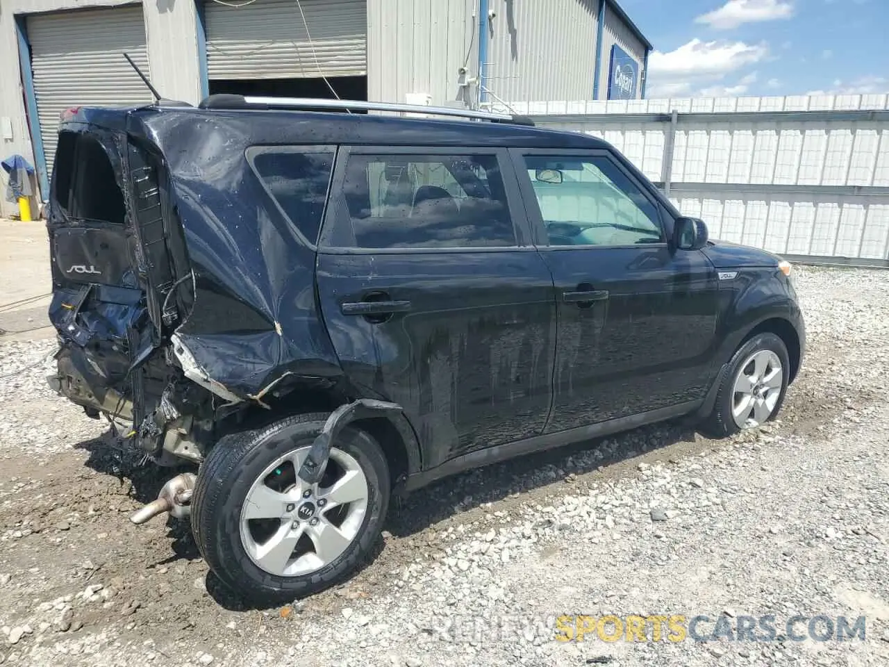 3 fotografías del automóvil dañado KNDJN2A22K7686442 KIA SOUL 2019