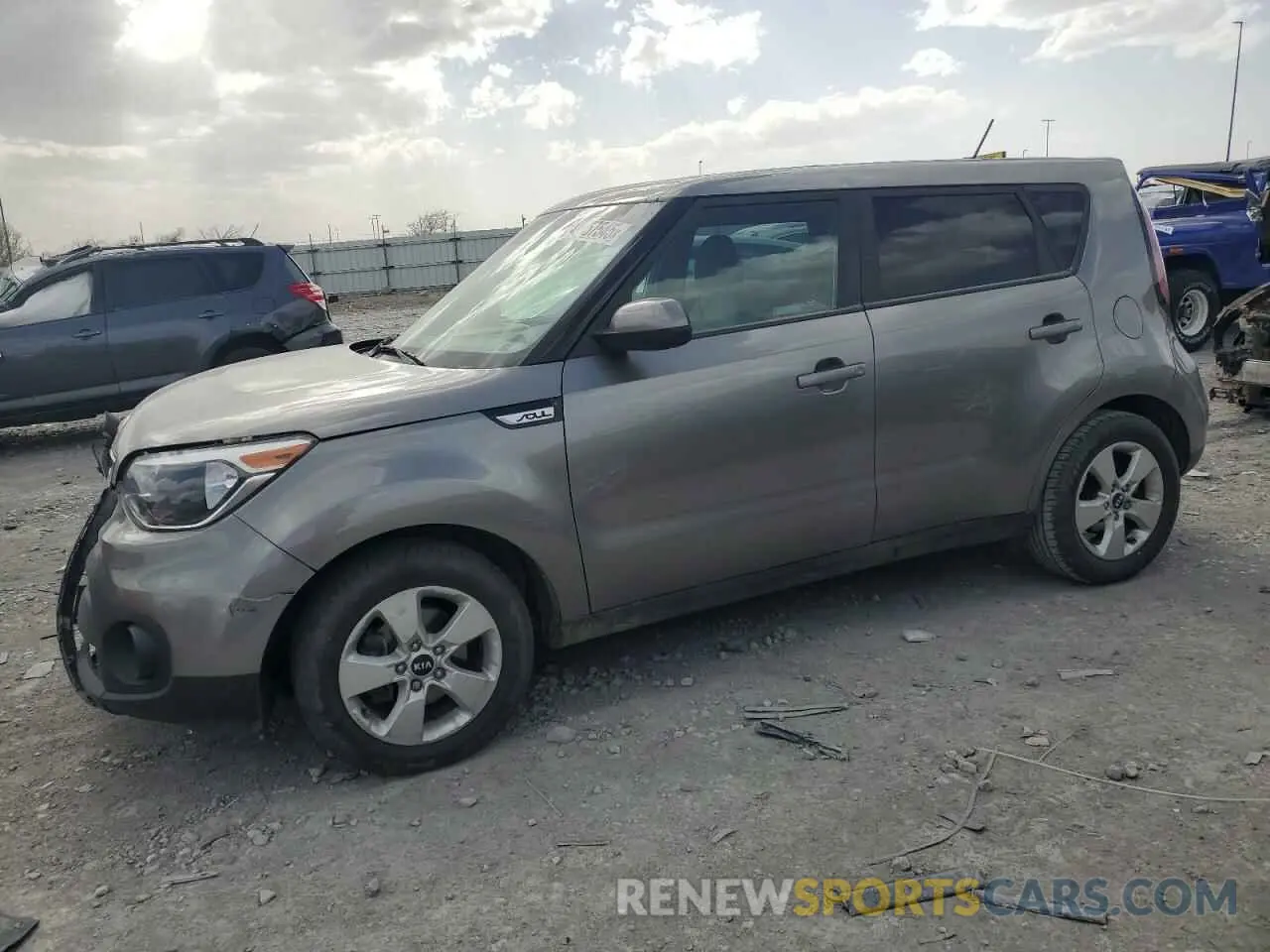 1 fotografías del automóvil dañado KNDJN2A23K7669990 KIA SOUL 2019