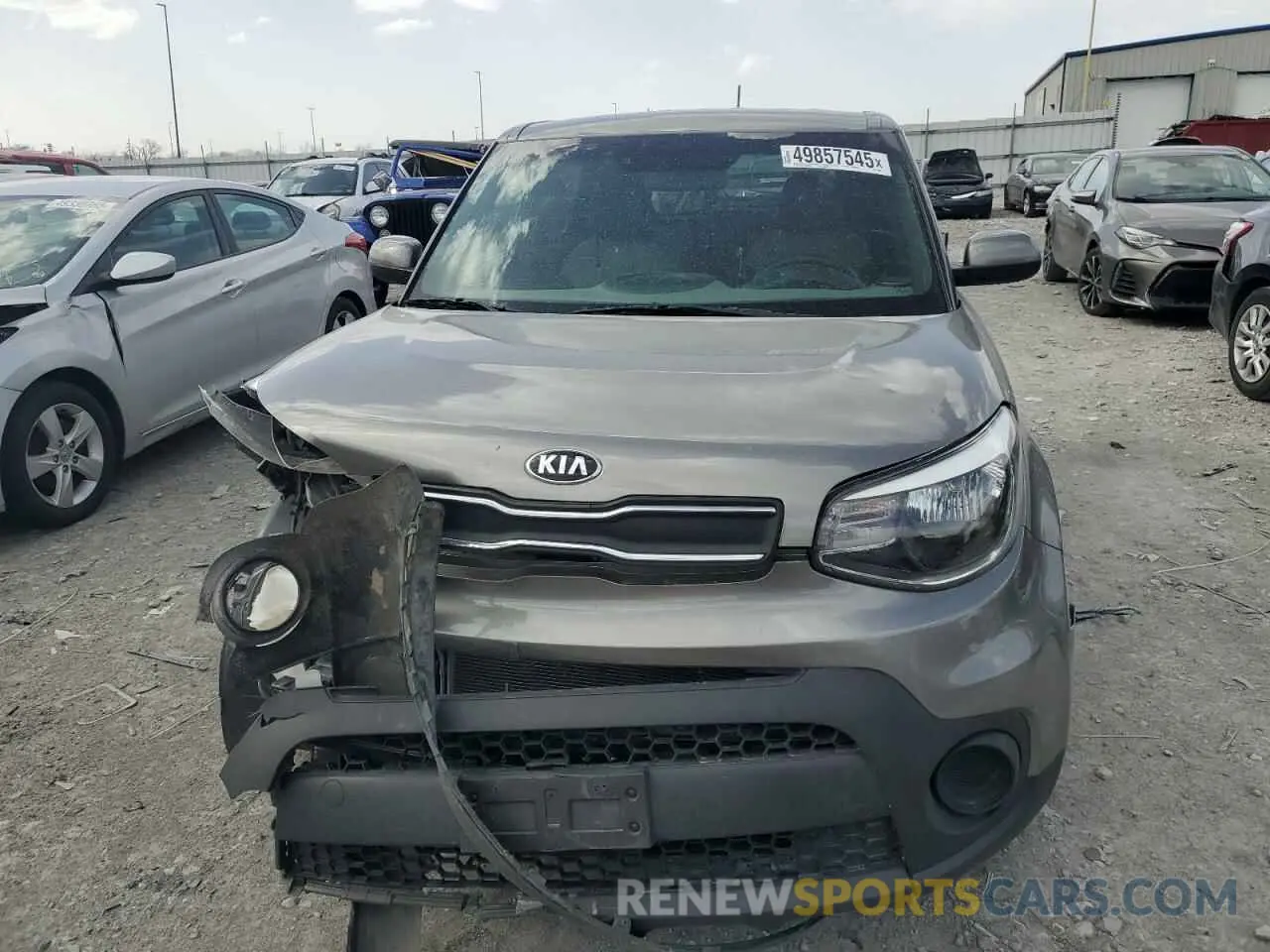 5 fotografías del automóvil dañado KNDJN2A23K7669990 KIA SOUL 2019