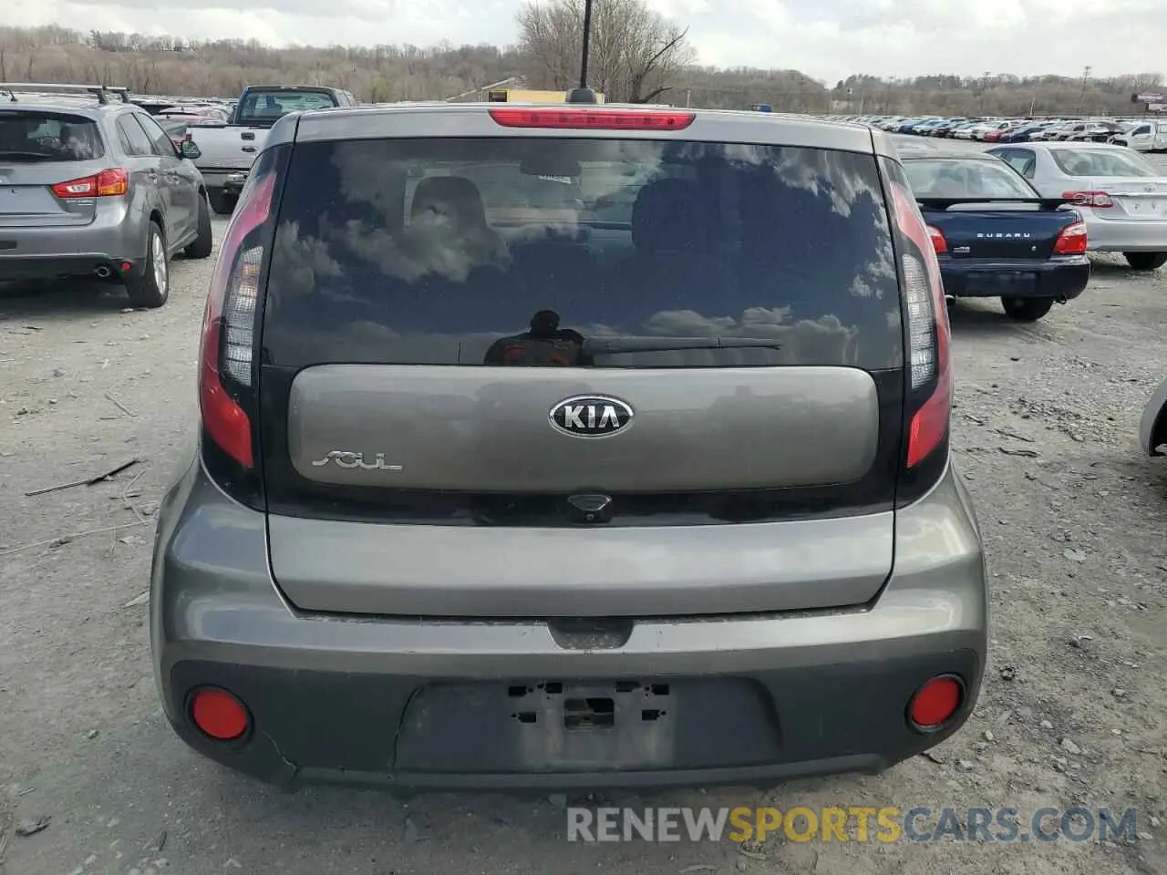 6 fotografías del automóvil dañado KNDJN2A23K7669990 KIA SOUL 2019