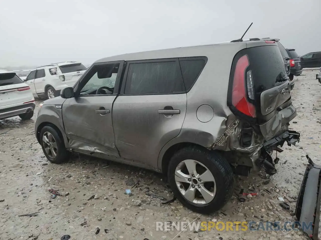 2 fotografías del automóvil dañado KNDJN2A23K7682061 KIA SOUL 2019