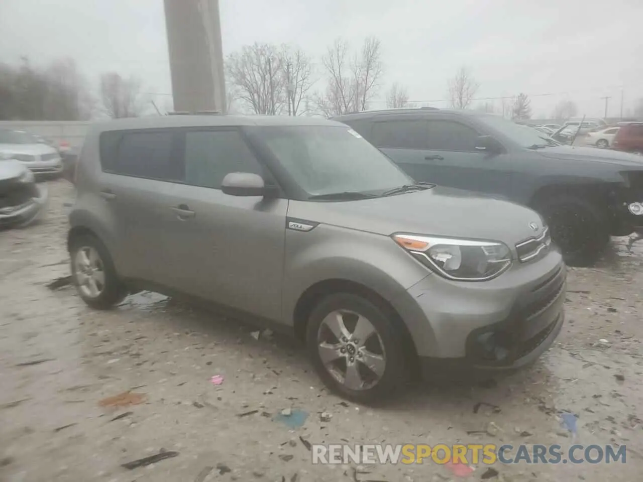 4 fotografías del automóvil dañado KNDJN2A23K7682061 KIA SOUL 2019