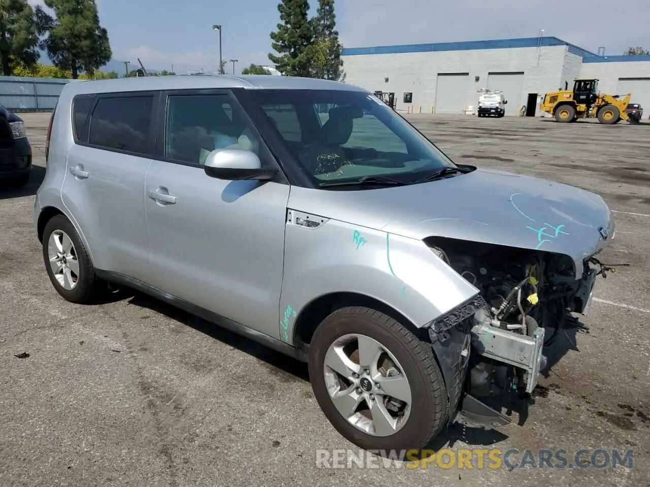 4 fotografías del automóvil dañado KNDJN2A23K7683873 KIA SOUL 2019
