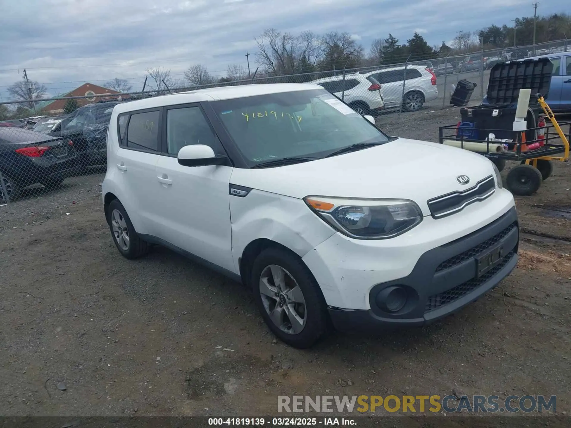 1 fotografías del automóvil dañado KNDJN2A23K7685980 KIA SOUL 2019