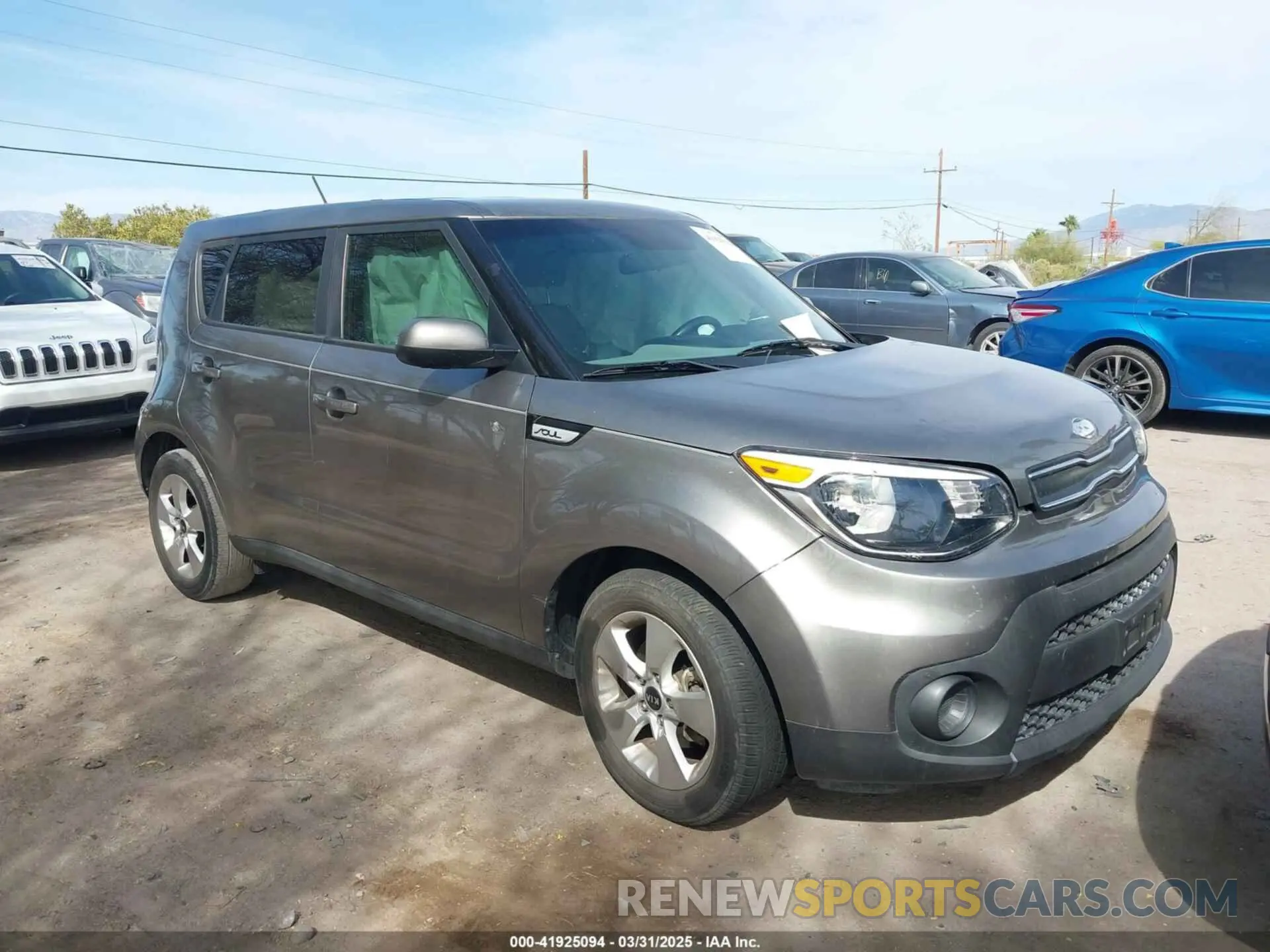1 fotografías del automóvil dañado KNDJN2A23K7691665 KIA SOUL 2019