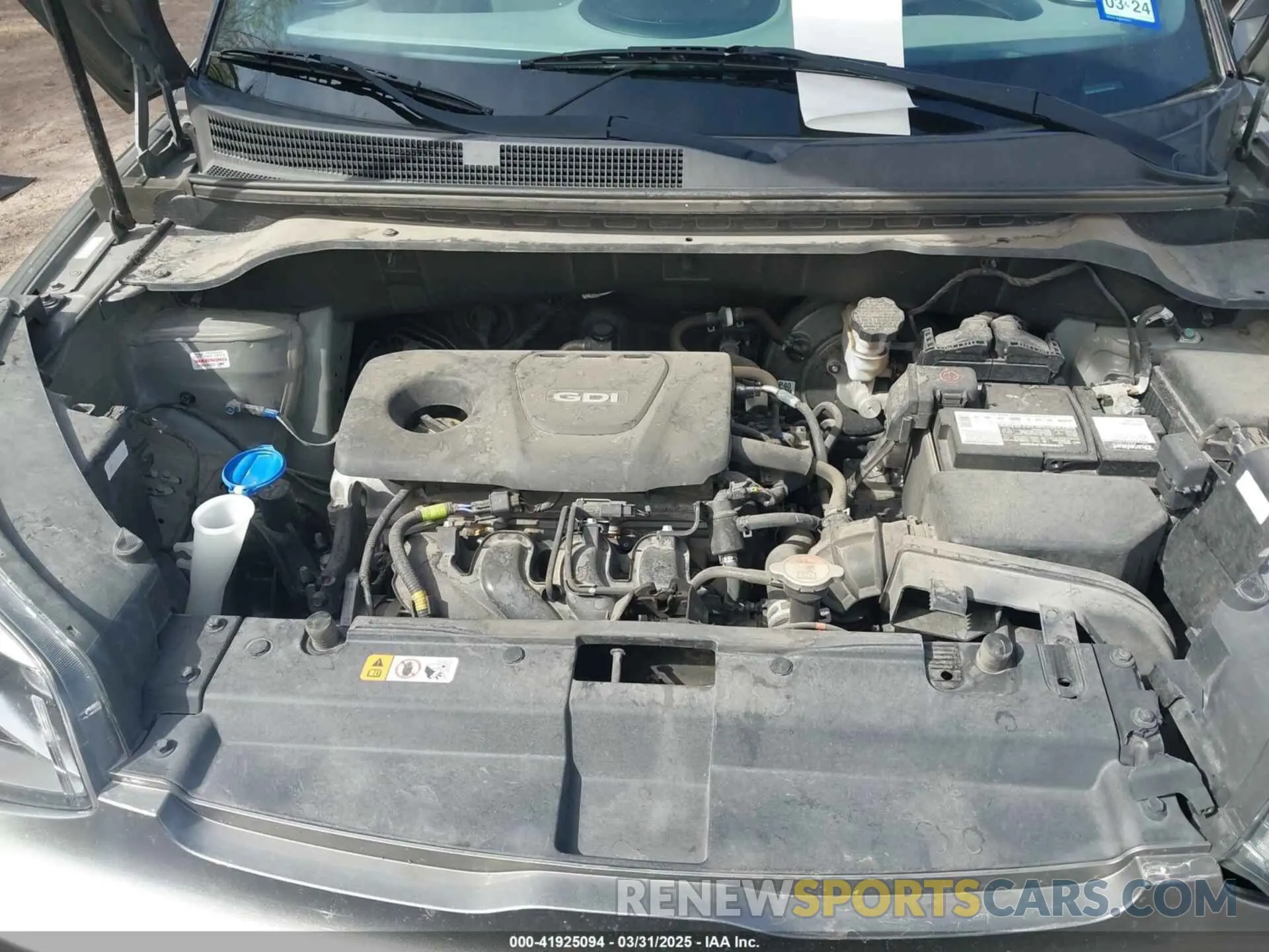 10 fotografías del automóvil dañado KNDJN2A23K7691665 KIA SOUL 2019