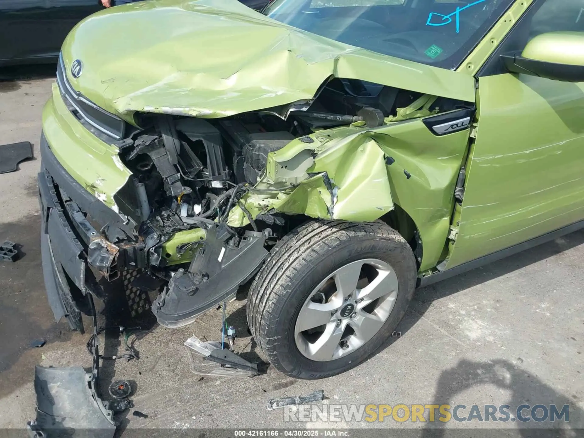 6 fotografías del automóvil dañado KNDJN2A23K7911127 KIA SOUL 2019