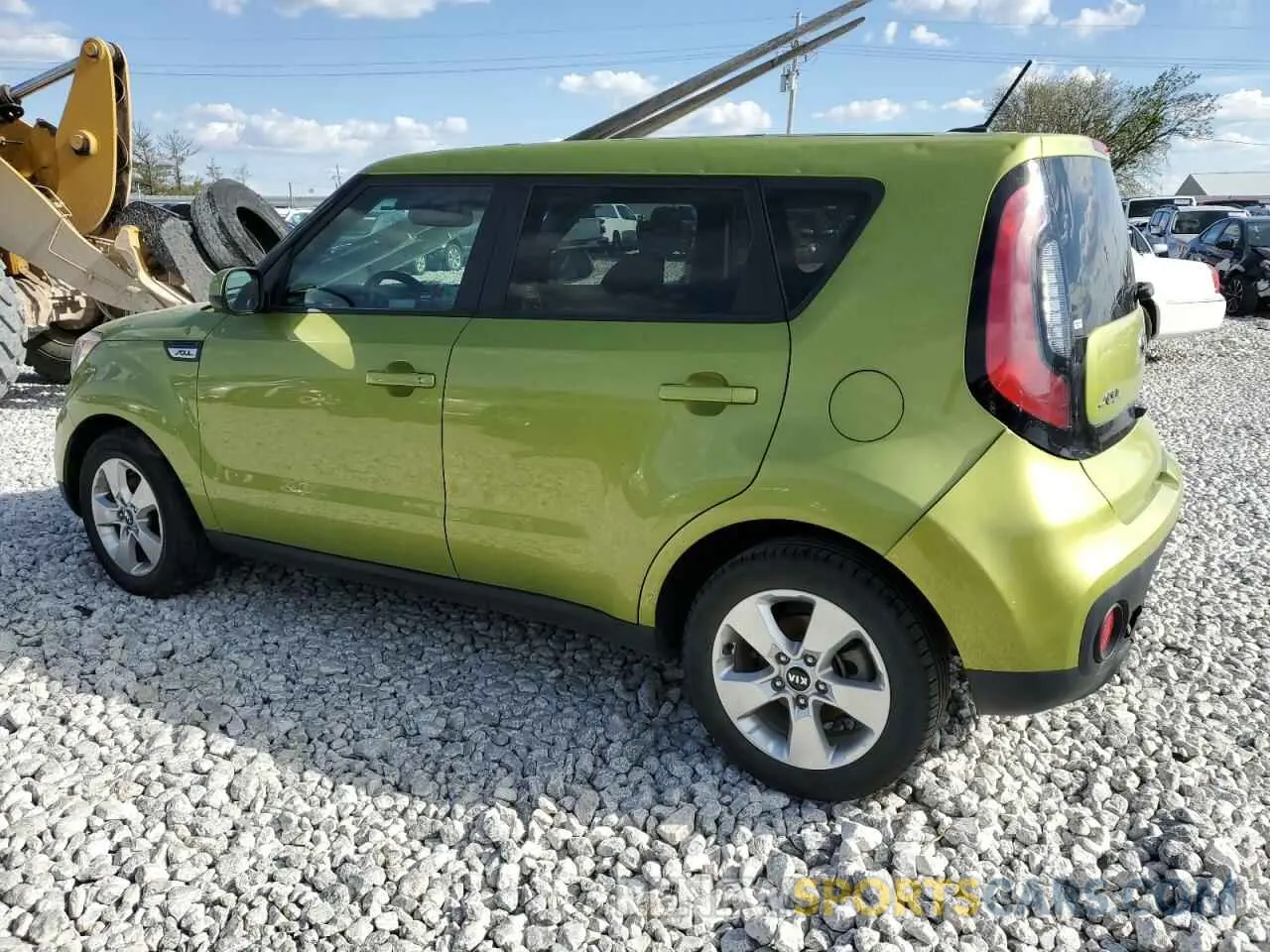 2 fotografías del automóvil dañado KNDJN2A23K7920376 KIA SOUL 2019