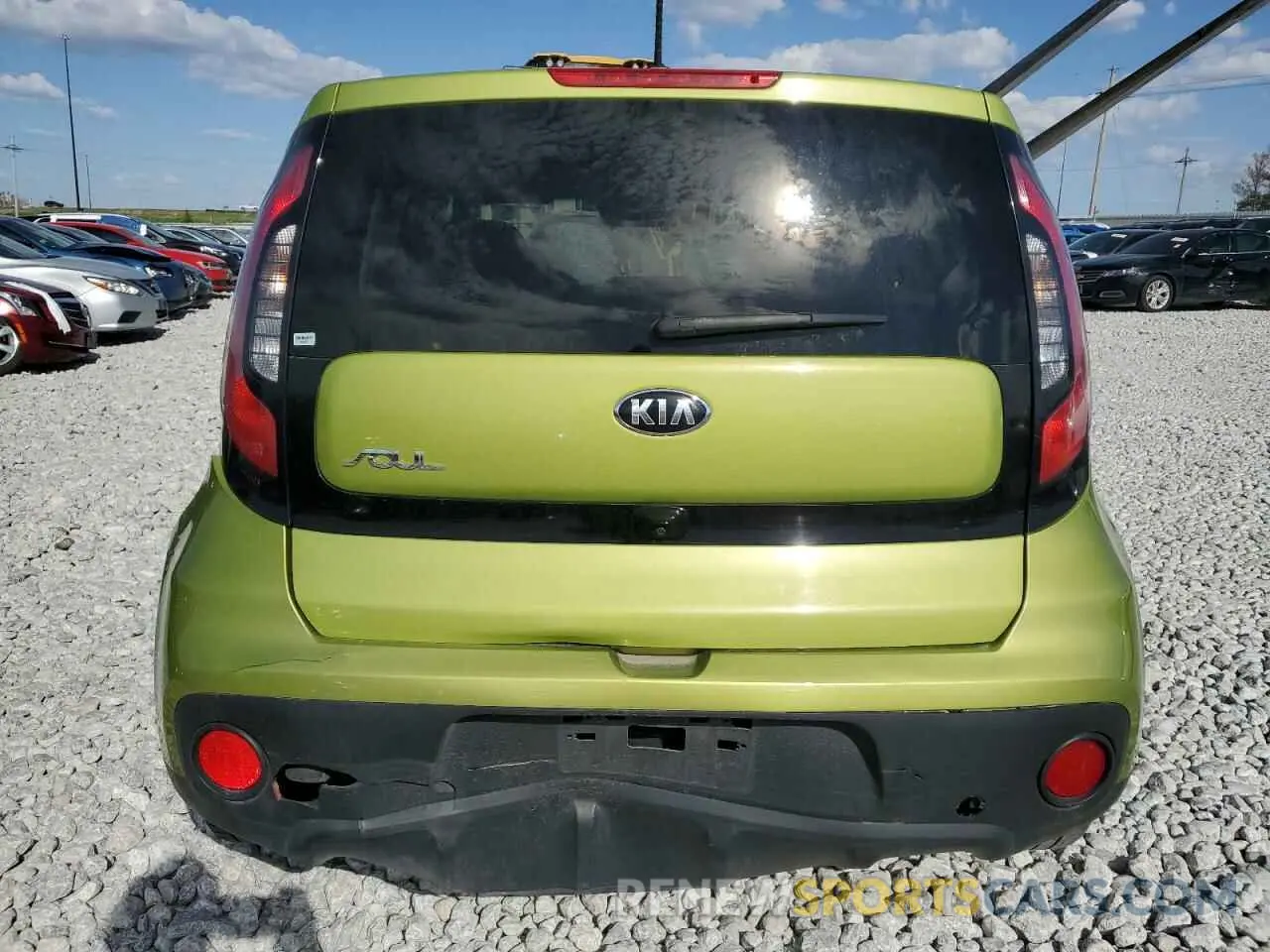 6 fotografías del automóvil dañado KNDJN2A23K7920376 KIA SOUL 2019