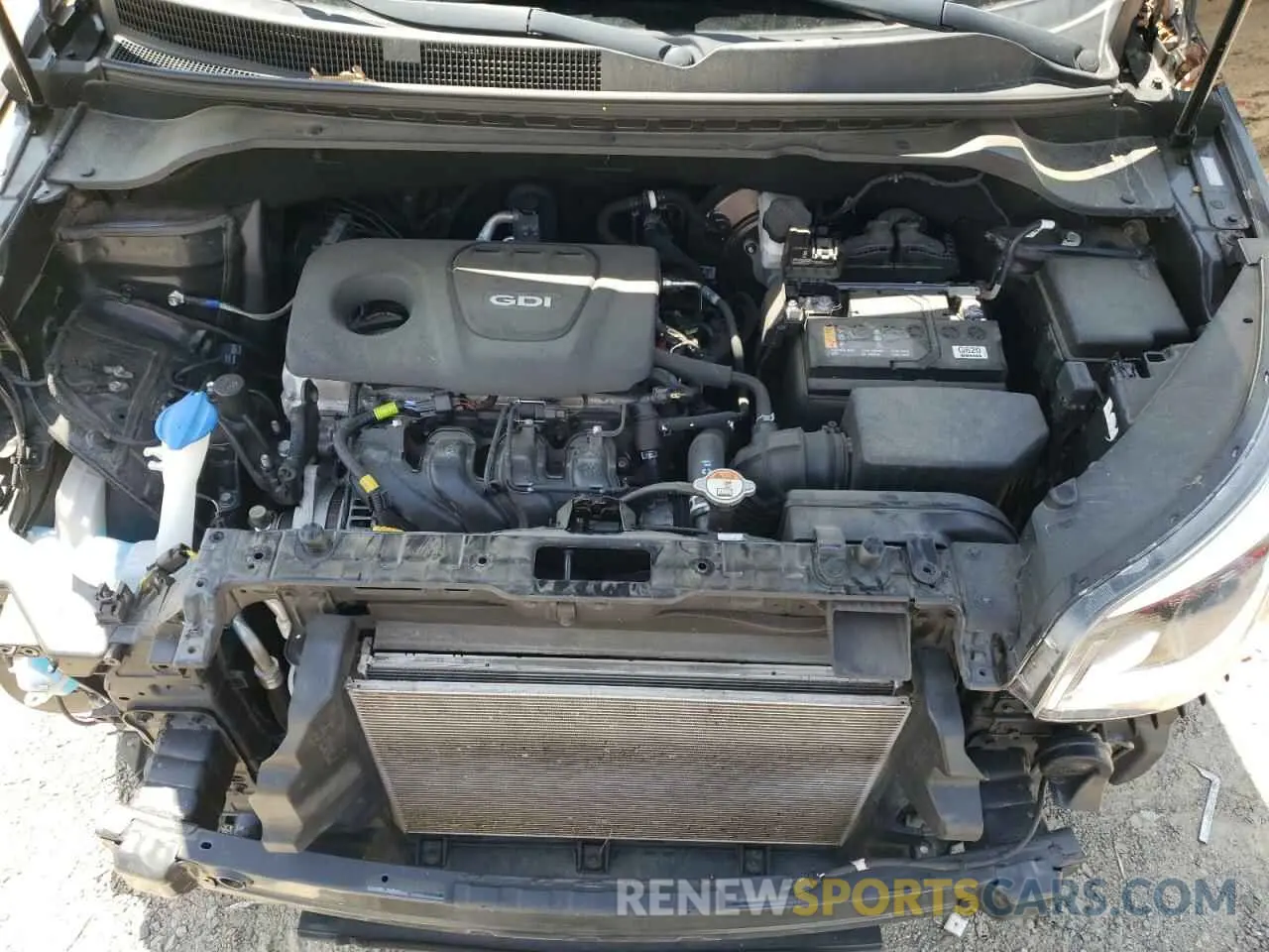 12 fotografías del automóvil dañado KNDJN2A24K7007917 KIA SOUL 2019