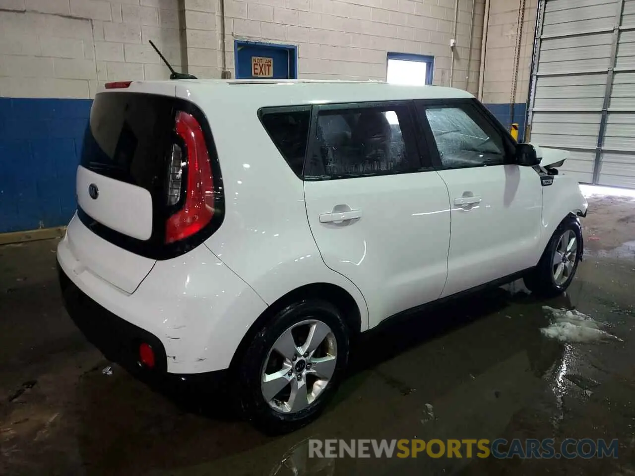 3 fotografías del automóvil dañado KNDJN2A24K7012521 KIA SOUL 2019