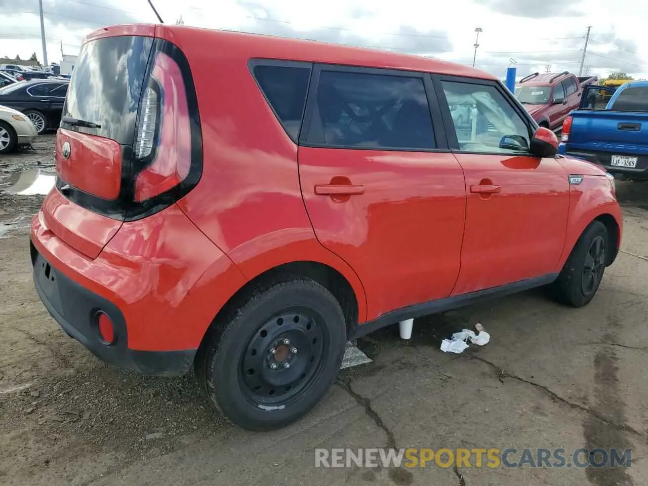 3 fotografías del automóvil dañado KNDJN2A24K7022160 KIA SOUL 2019