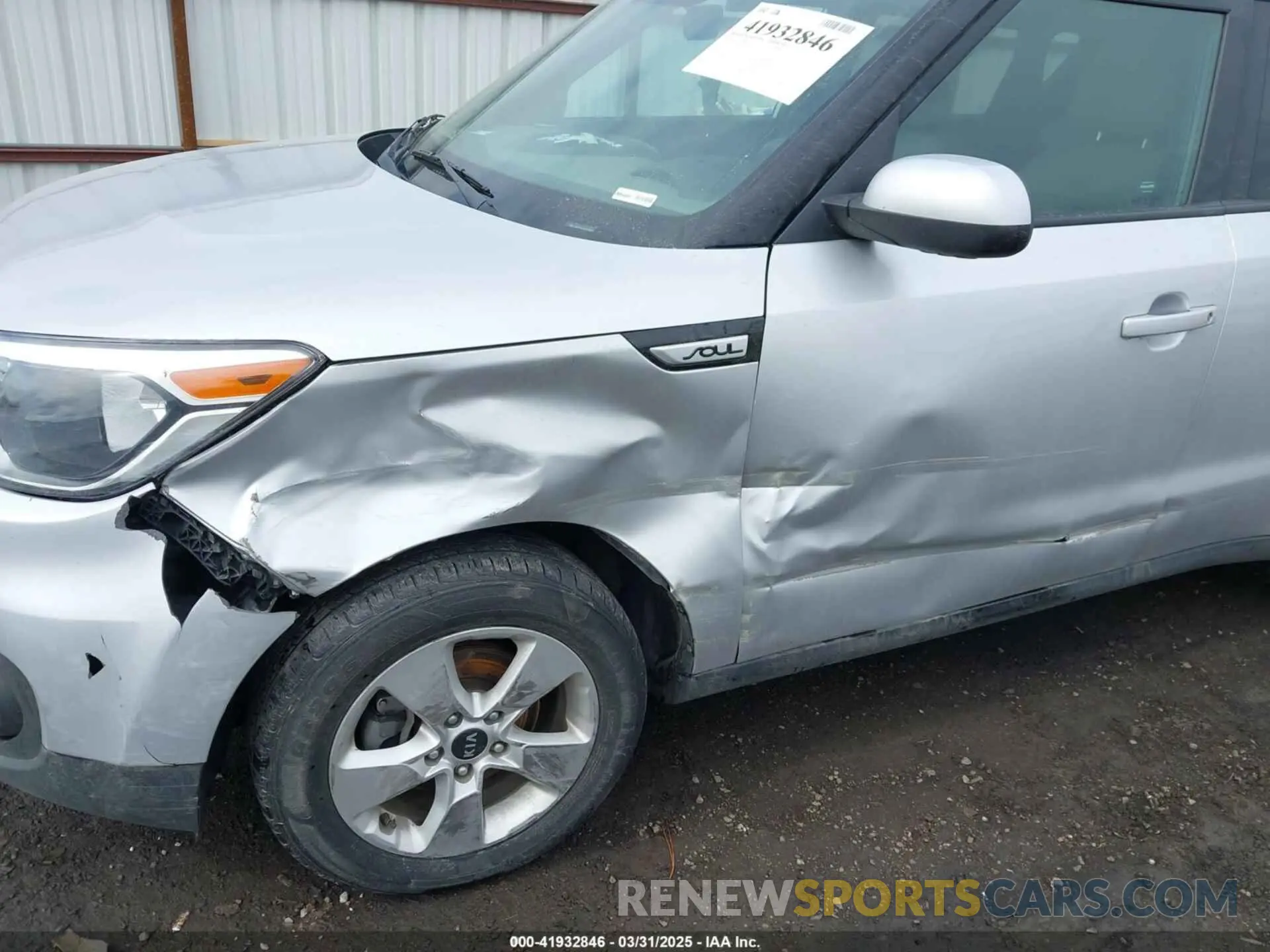 6 fotografías del automóvil dañado KNDJN2A24K7676852 KIA SOUL 2019