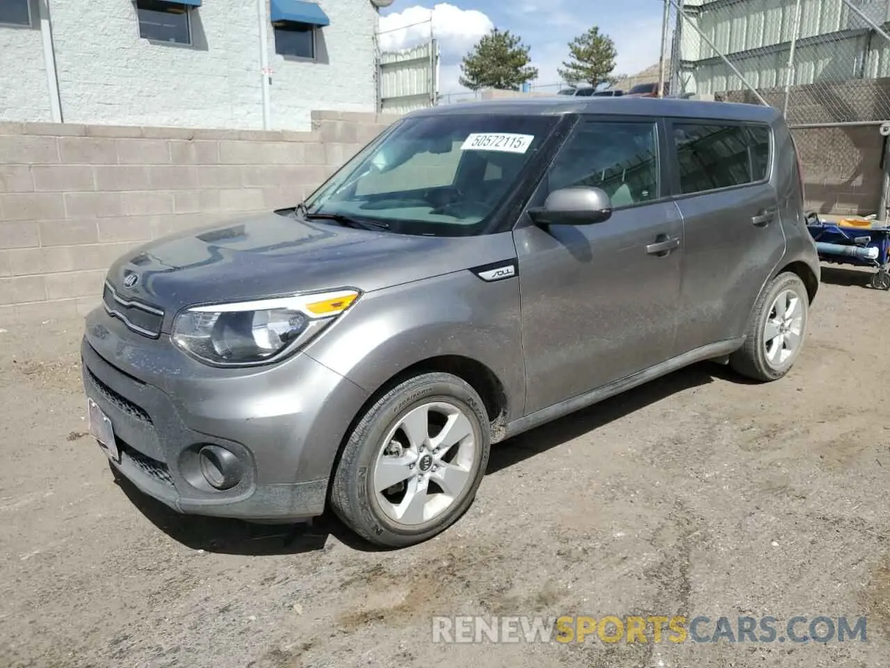 1 fotografías del automóvil dañado KNDJN2A24K7684370 KIA SOUL 2019