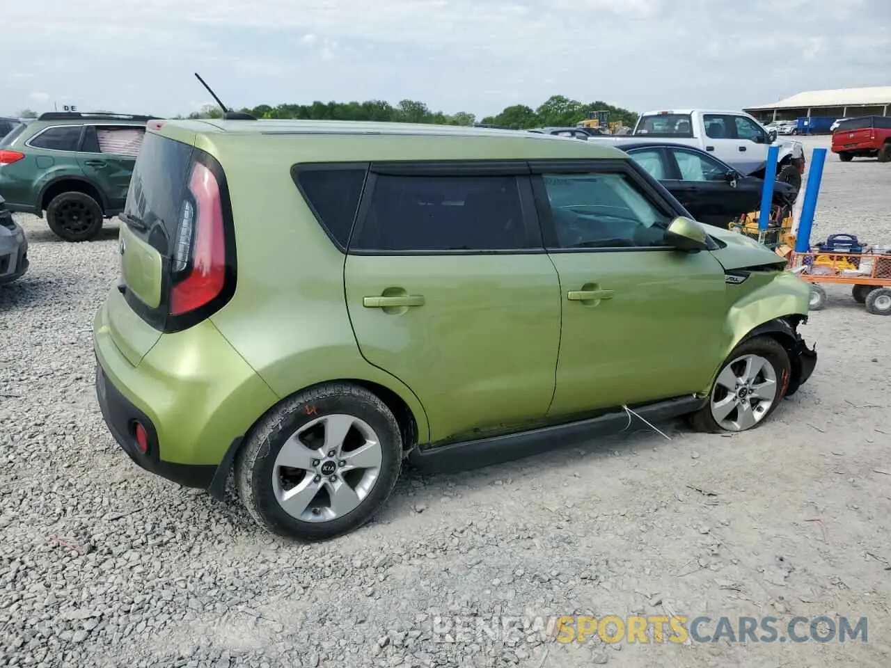 3 fotografías del automóvil dañado KNDJN2A24K7913937 KIA SOUL 2019
