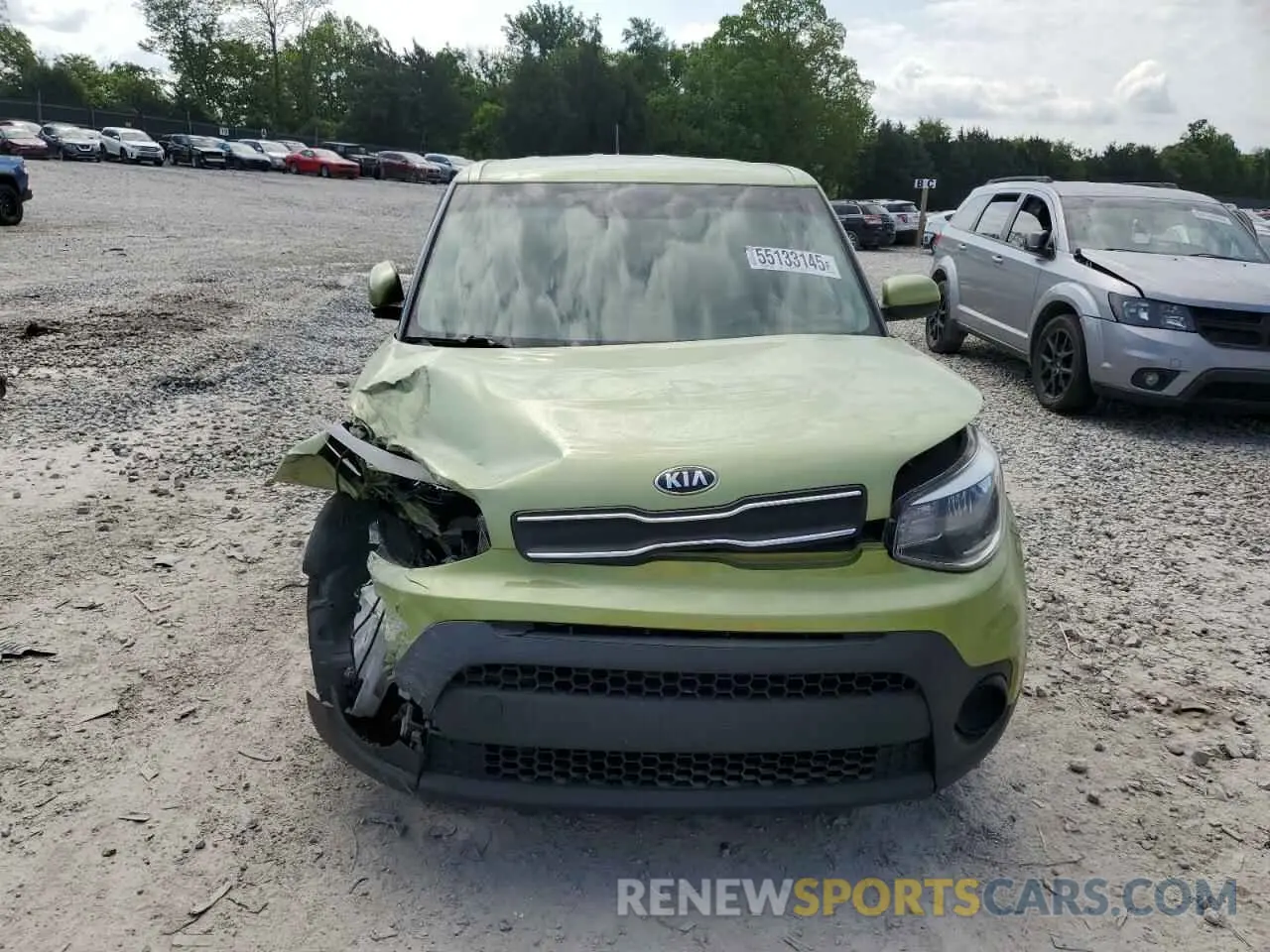 5 fotografías del automóvil dañado KNDJN2A24K7913937 KIA SOUL 2019
