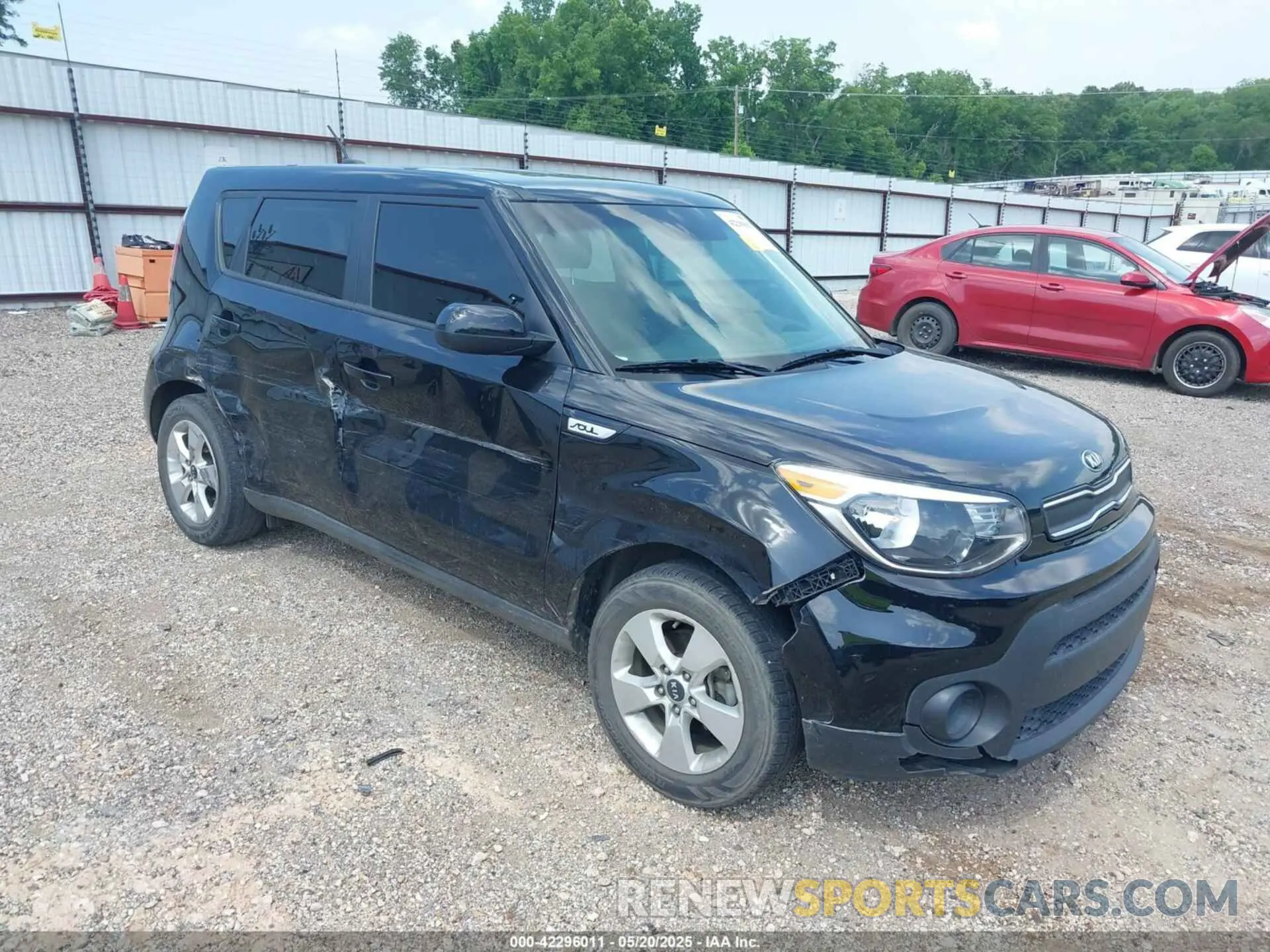 1 fotografías del automóvil dañado KNDJN2A24K7921343 KIA SOUL 2019