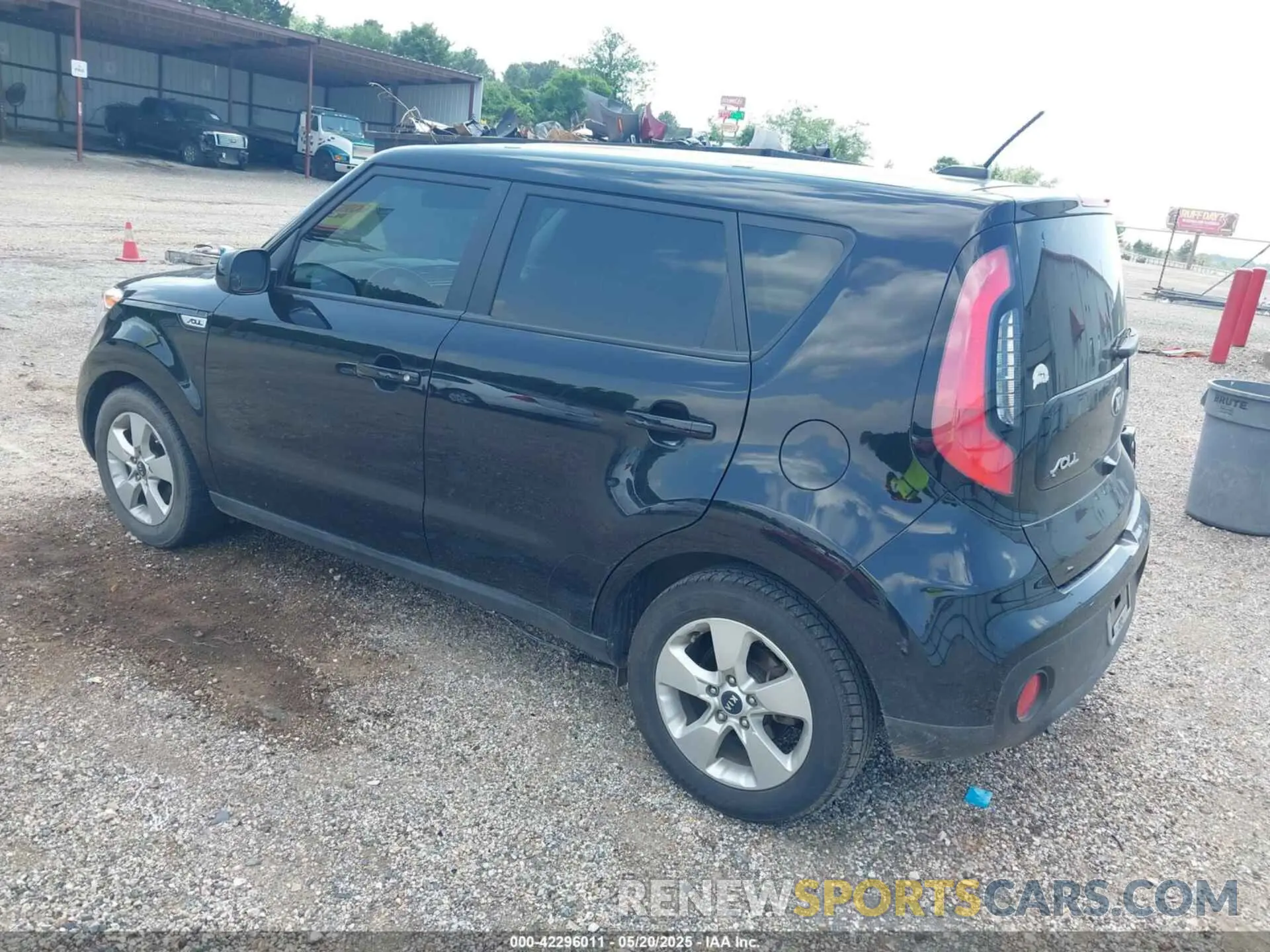 3 fotografías del automóvil dañado KNDJN2A24K7921343 KIA SOUL 2019