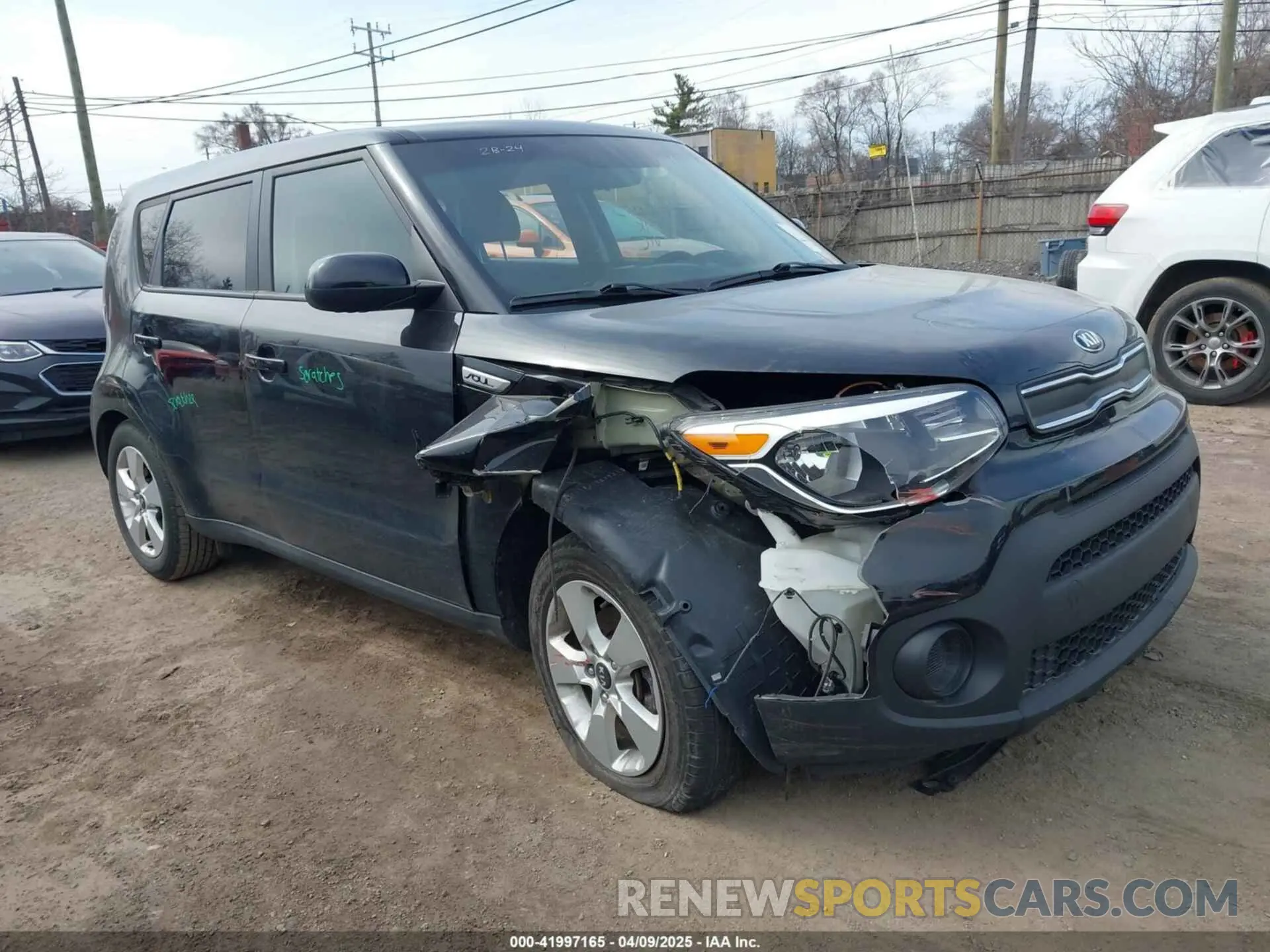1 fotografías del automóvil dañado KNDJN2A25K7011118 KIA SOUL 2019