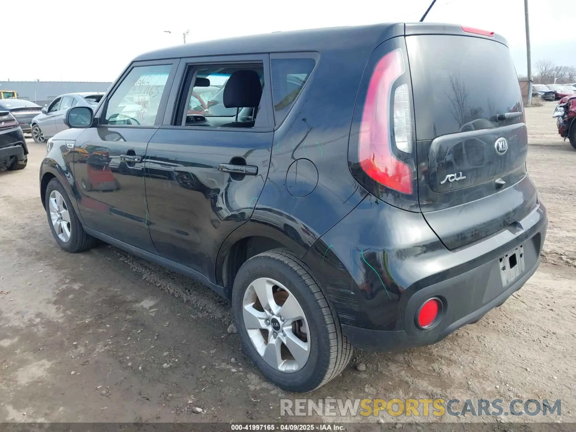 3 fotografías del automóvil dañado KNDJN2A25K7011118 KIA SOUL 2019