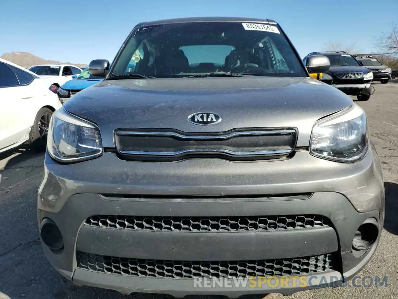 5 fotografías del automóvil dañado KNDJN2A25K7643116 KIA SOUL 2019