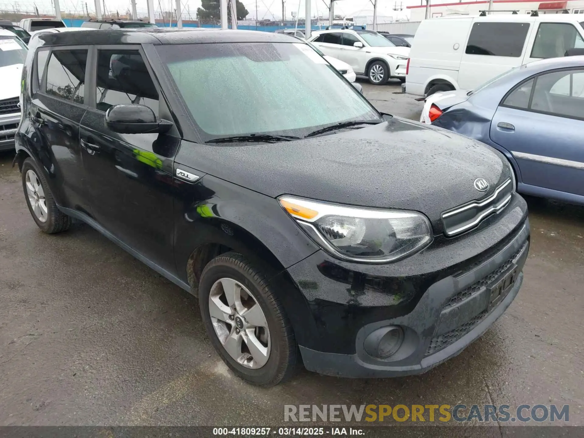 1 fotografías del automóvil dañado KNDJN2A25K7650566 KIA SOUL 2019