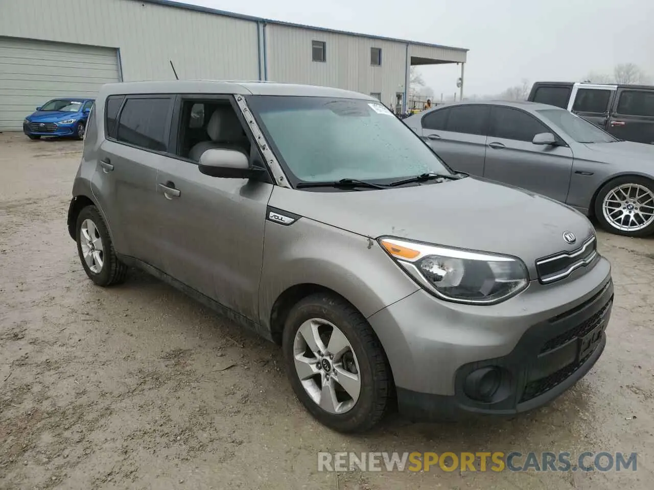 4 fotografías del automóvil dañado KNDJN2A25K7669263 KIA SOUL 2019