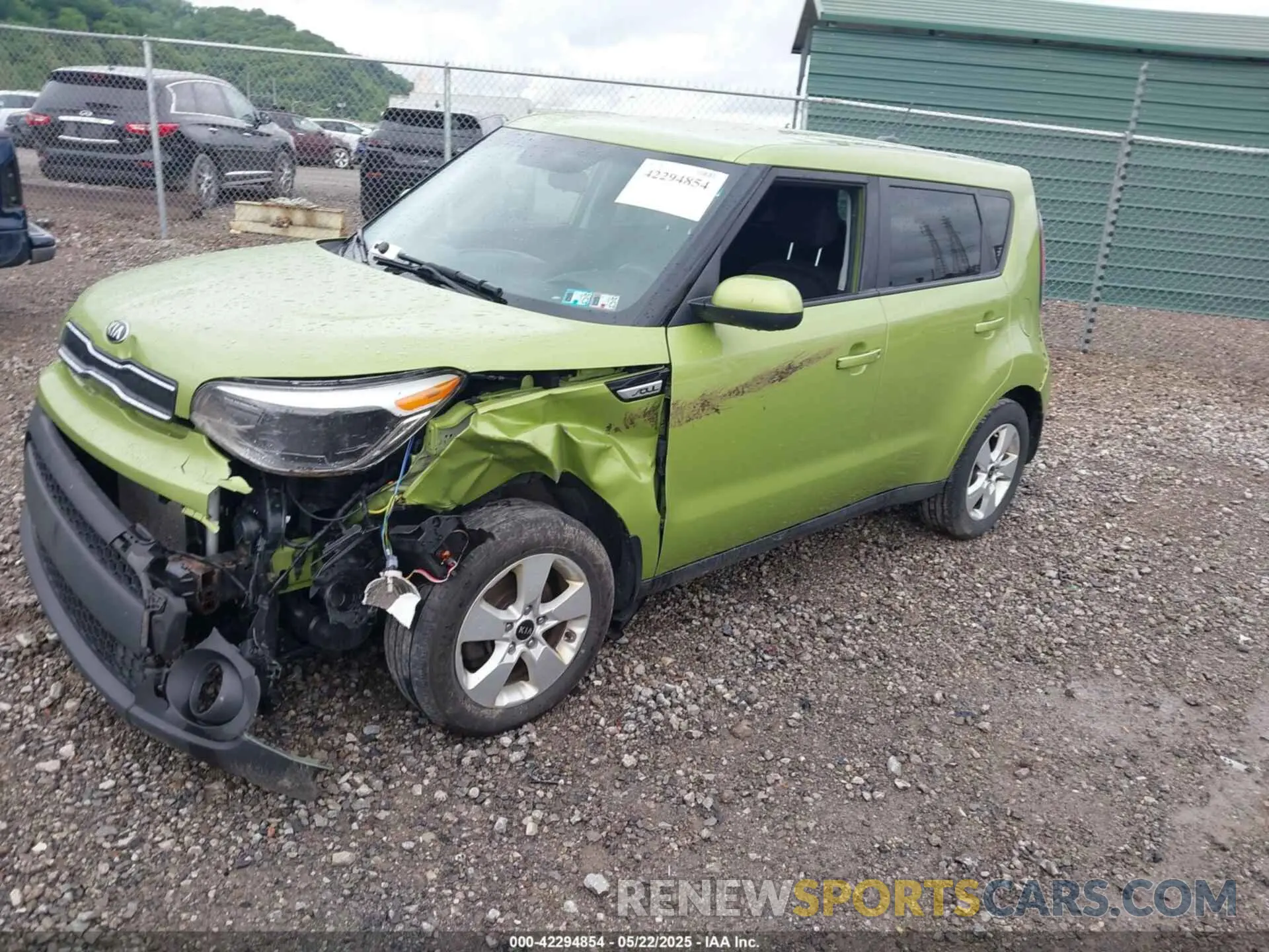 2 fotografías del automóvil dañado KNDJN2A25K7910206 KIA SOUL 2019