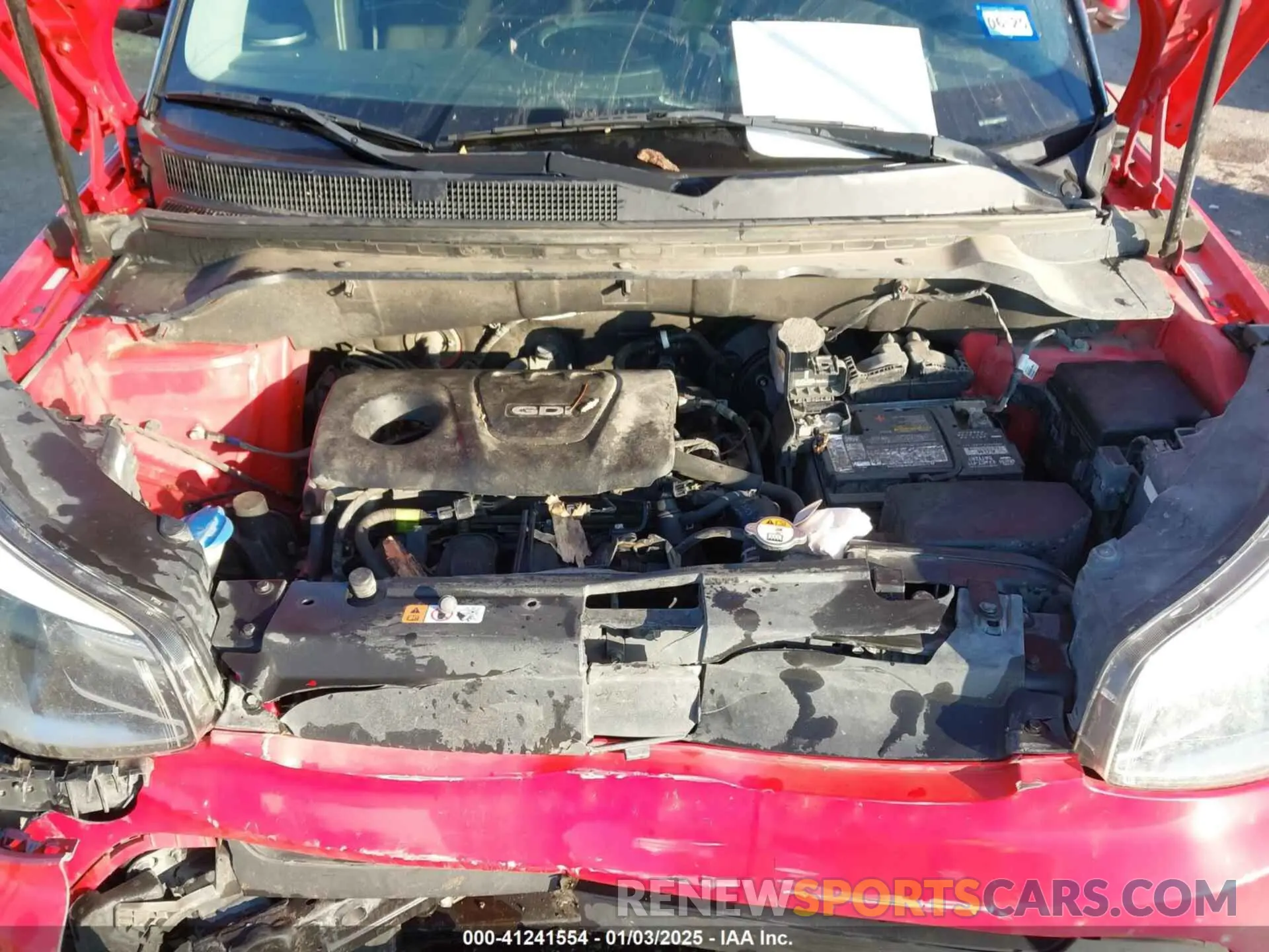 10 fotografías del automóvil dañado KNDJN2A26K7015212 KIA SOUL 2019