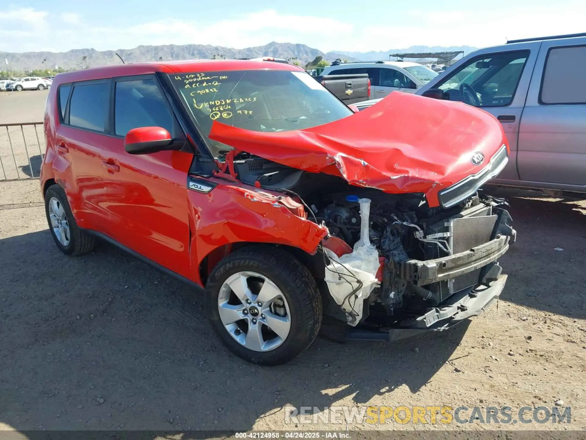 1 fotografías del automóvil dañado KNDJN2A26K7668364 KIA SOUL 2019