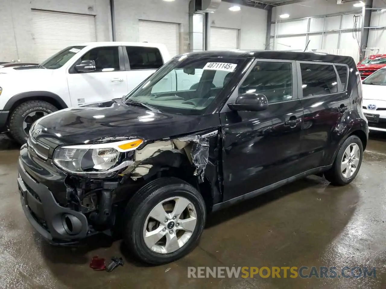 1 fotografías del automóvil dañado KNDJN2A26K7676982 KIA SOUL 2019