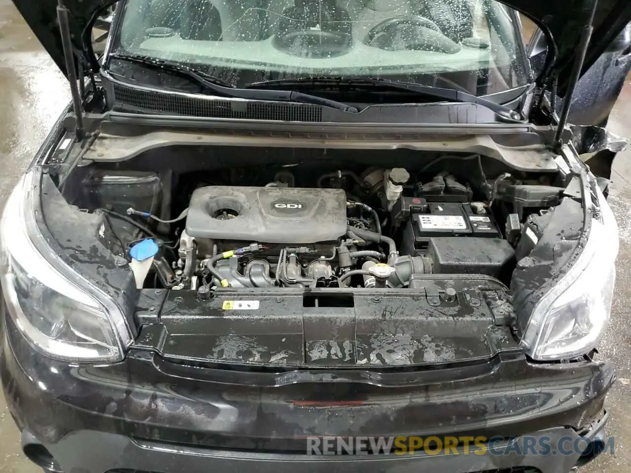 13 fotografías del automóvil dañado KNDJN2A26K7676982 KIA SOUL 2019